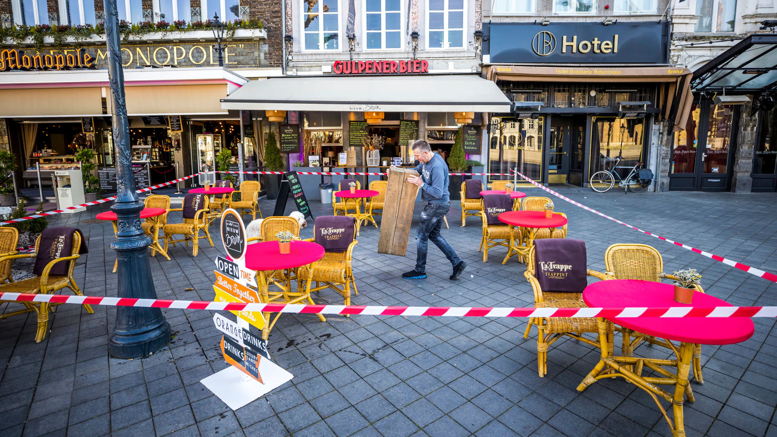 Terras van Nieuw Bruin
