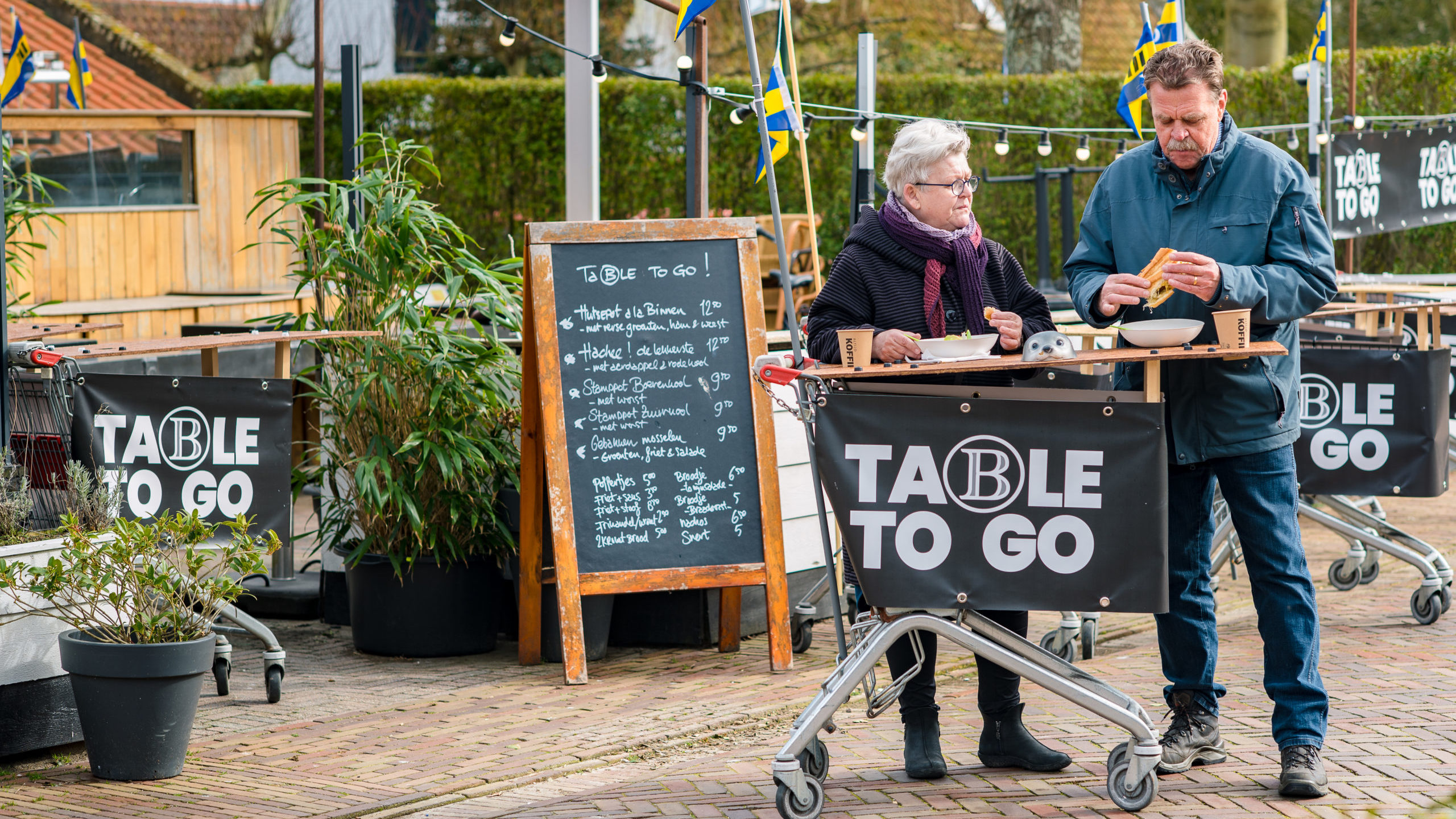 Table to go van winkelwagentje krijgt navolging van collega's