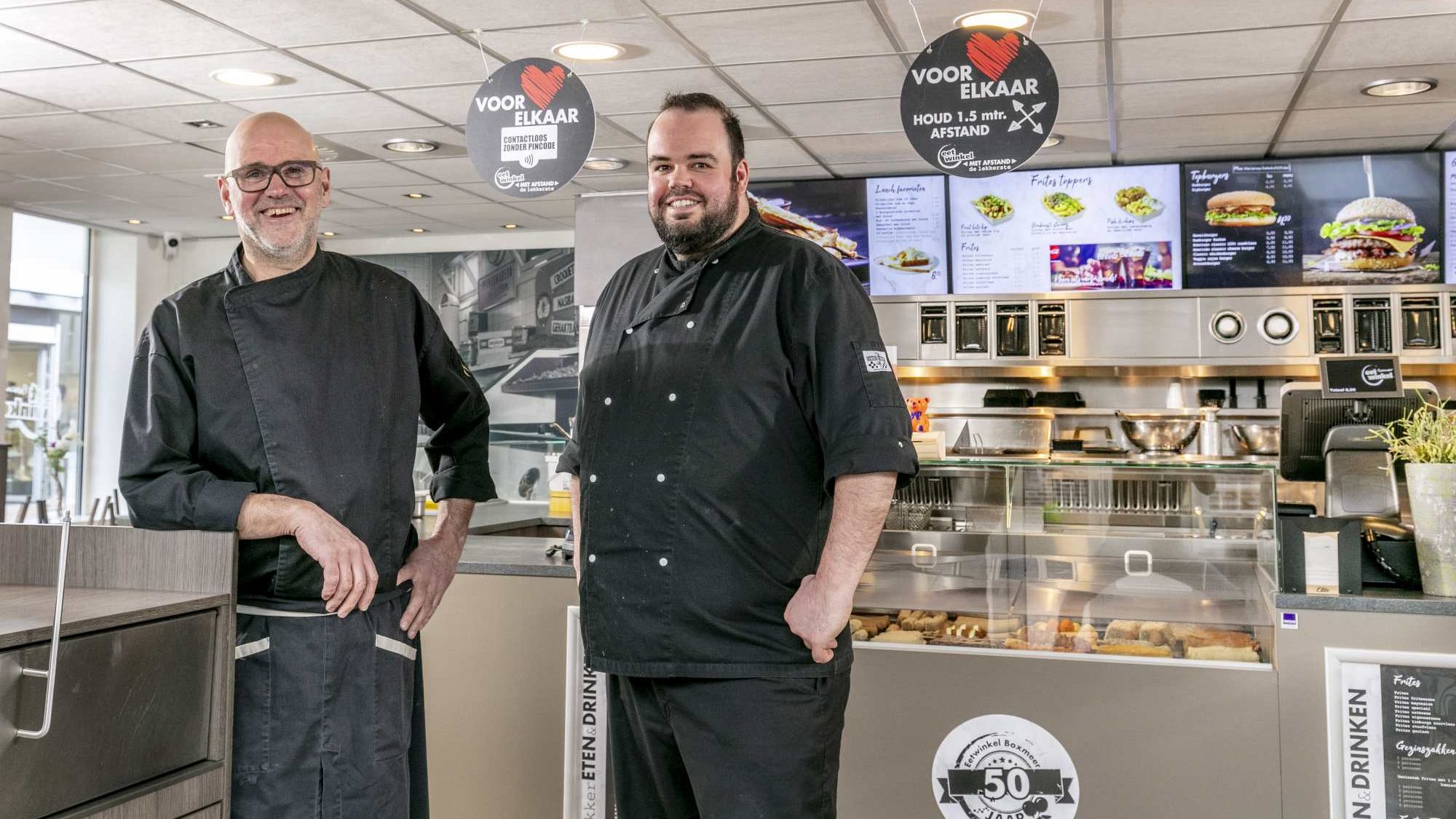 Willem en Bram Peters.