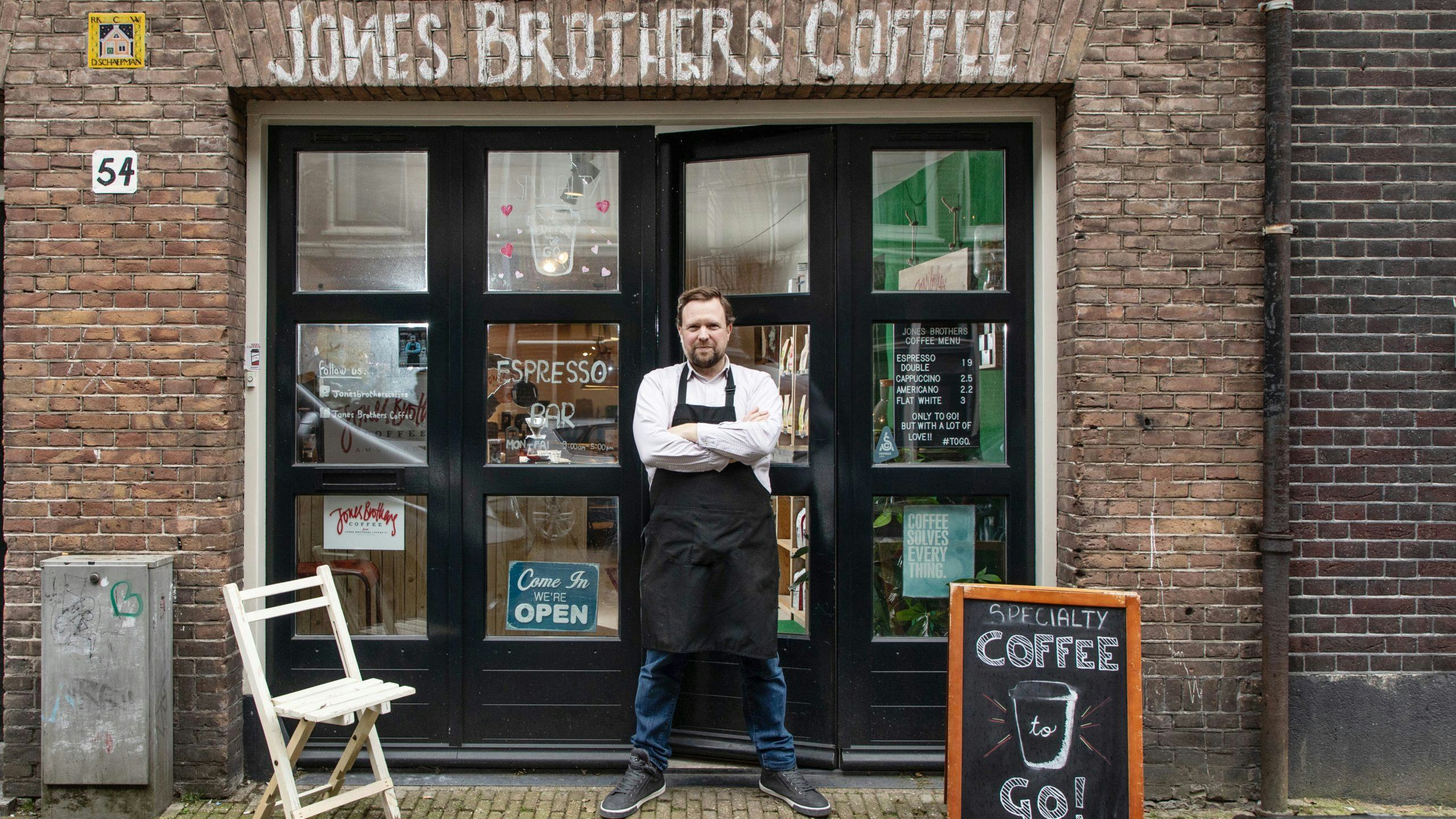Richard Jones, Jones Brothers Coffee: ‘Ook kleine branders kunnen met koffiecapsules starten’