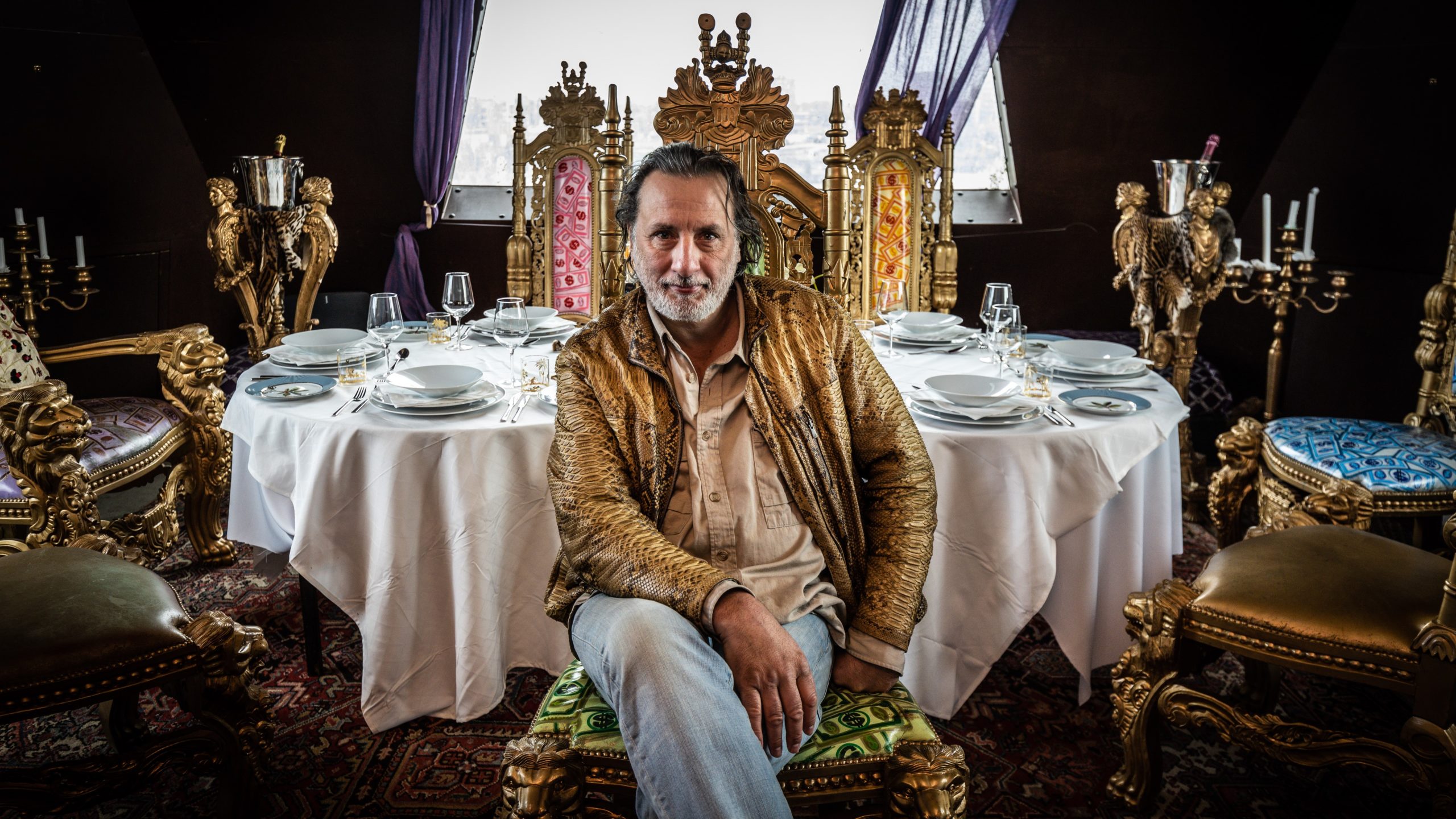 Edwin Kornmann Rudi, Faralda Crane Hotel - Foto: Diederik van der Laan / Dutch Photo Agency