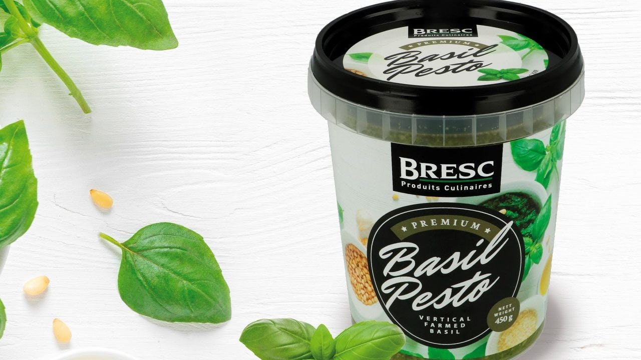 Bresc introduceert Premium basilicum pesto
