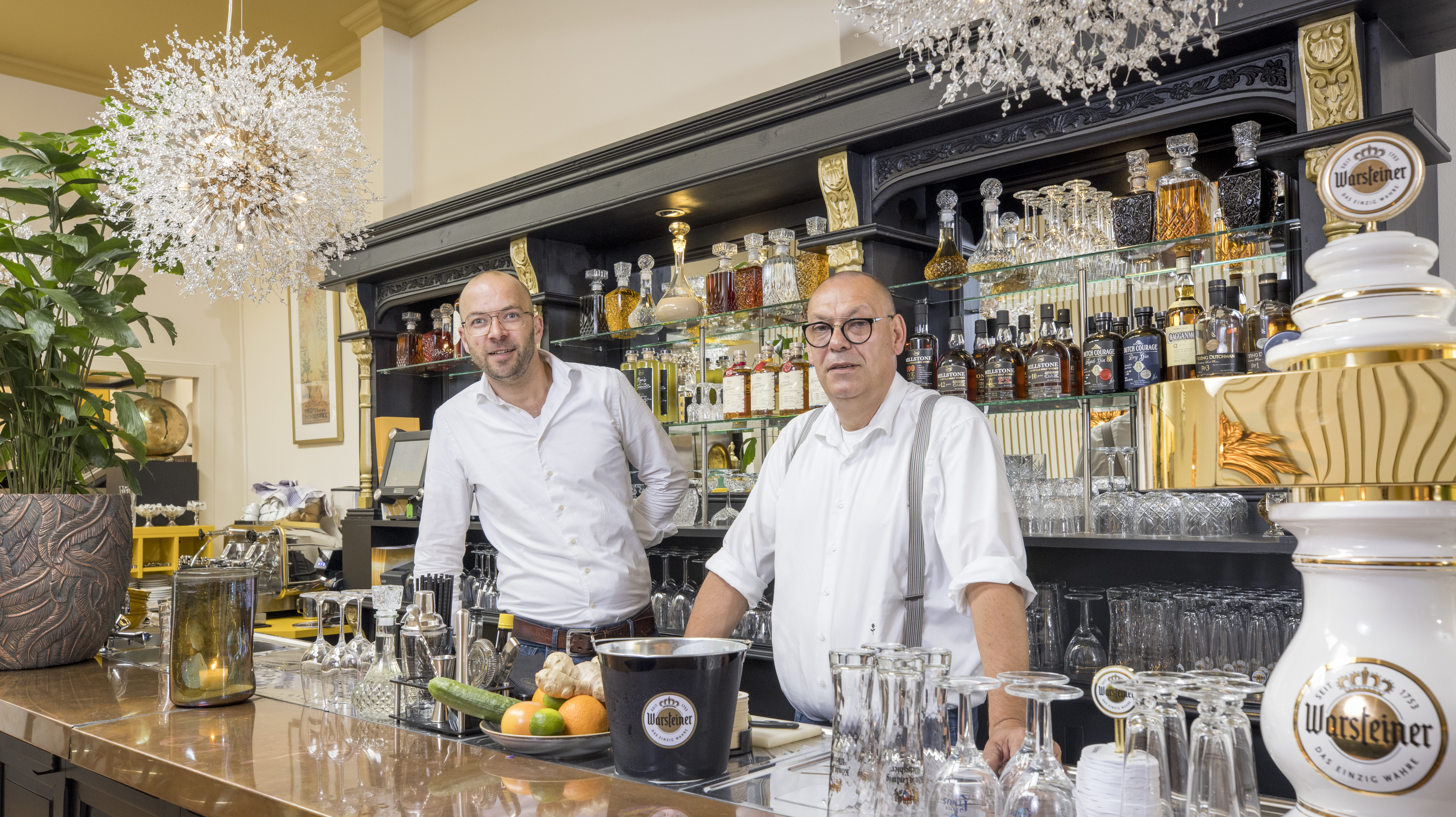 Ruben Hoogendijk (l) en Jacques Westerhoff.
(c) Koos Groenewold