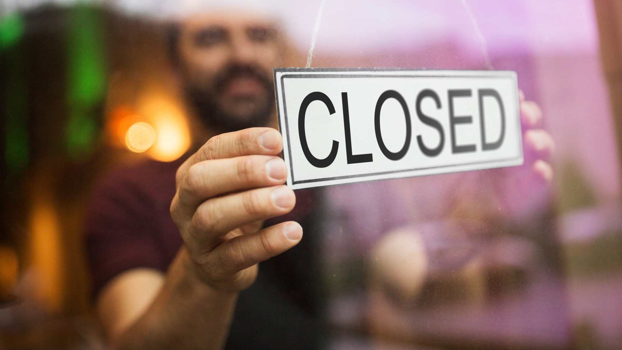 Binnen horeca relatief meeste bedrijfsopheffingen