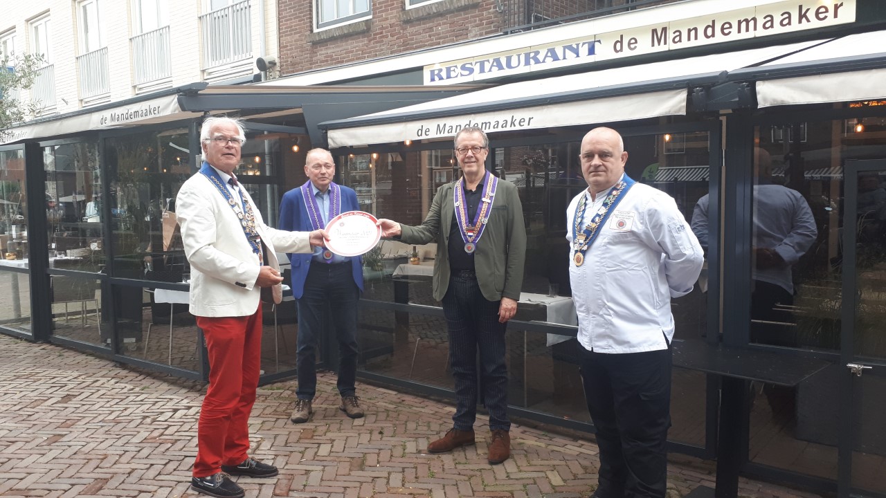 Restaurant De Mandemaaker wint kookwedstrijd Jeunes Chefs Rôtisseurs