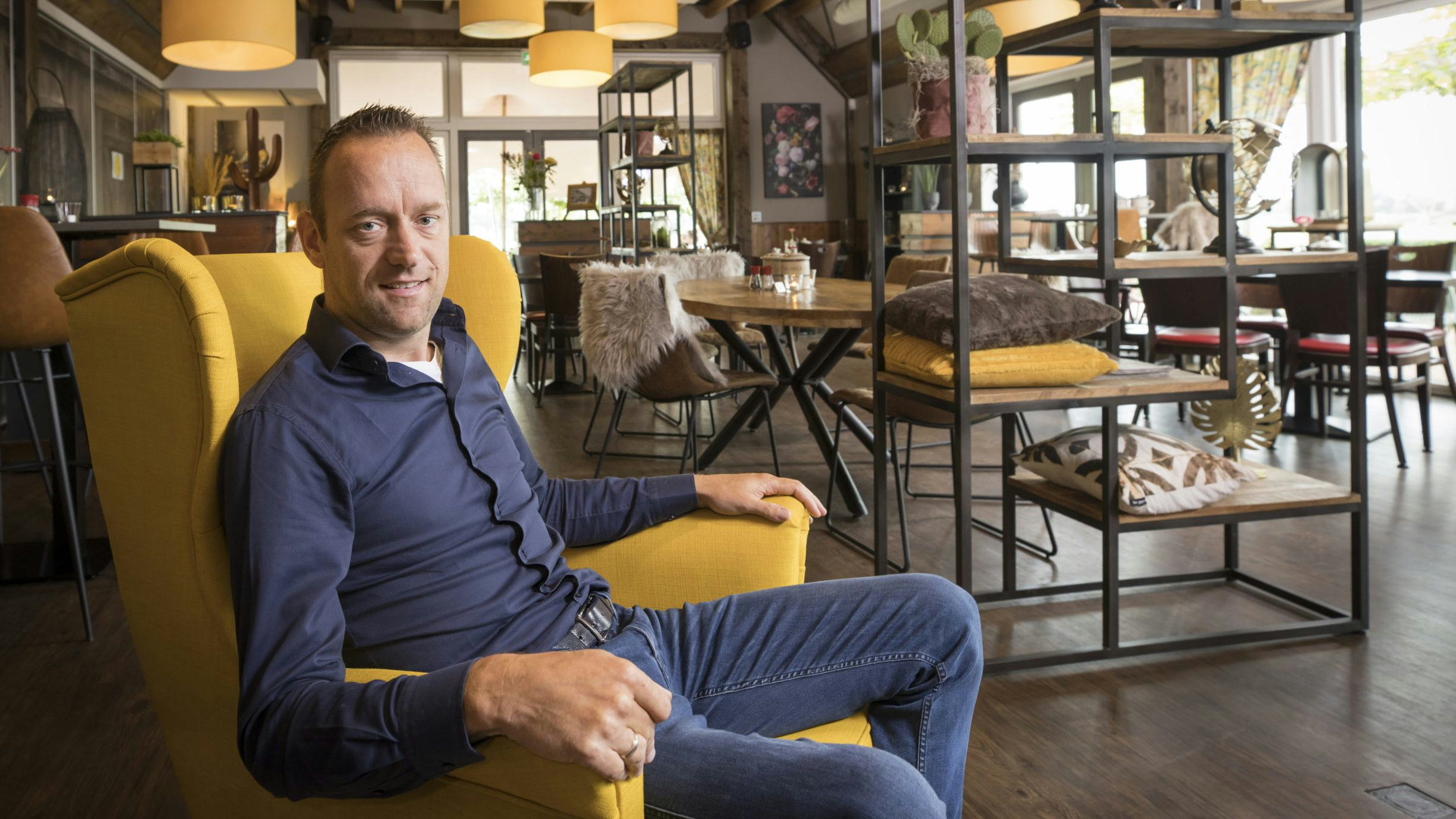 Wouter Westdijk in Reuvershoeve Pannenkoeken en Meer