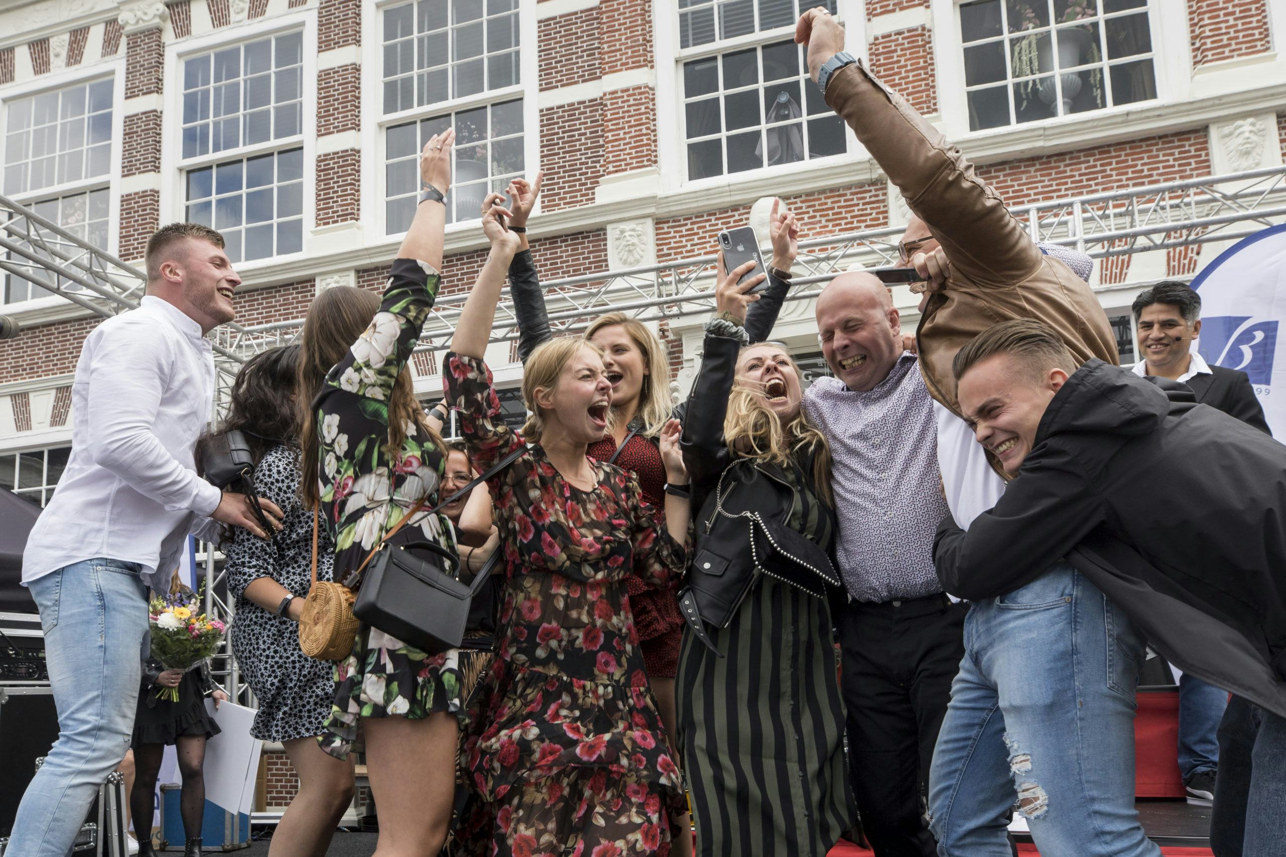 Vreugde bij De Werf in Veere, na de winst in de Terras Top 100 2019.