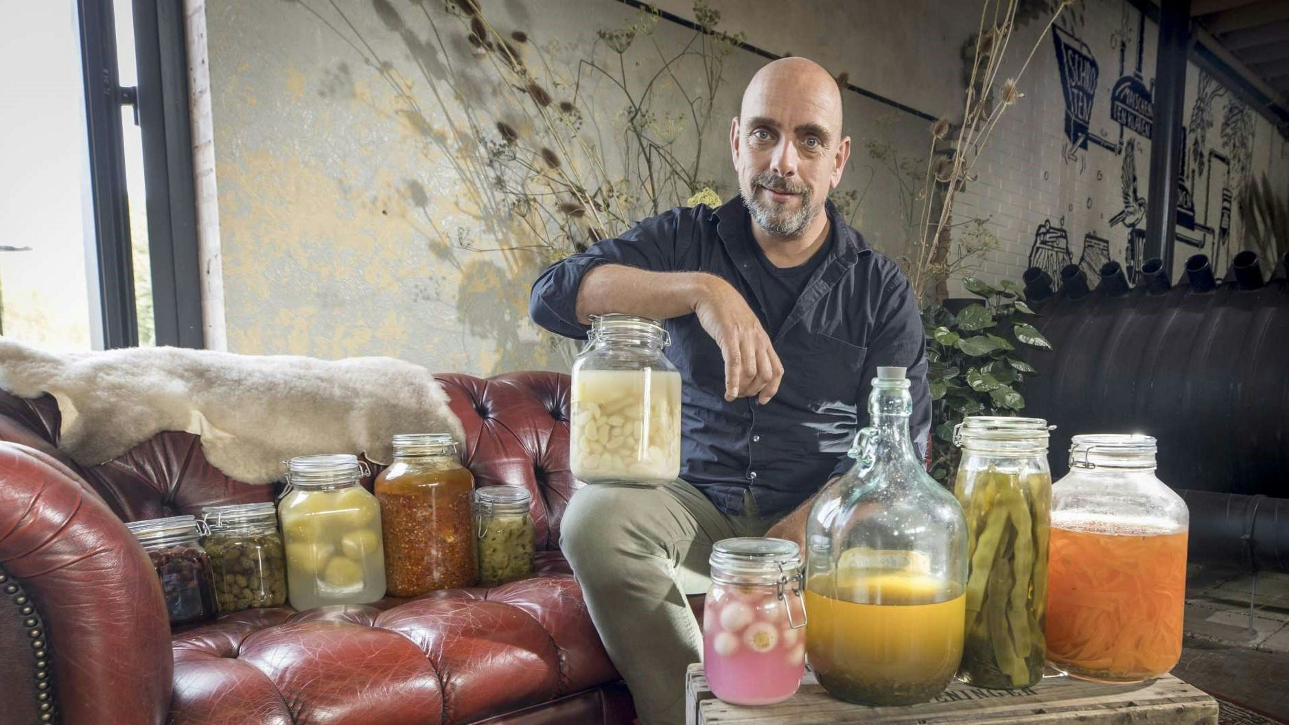 Fermentatiespecialist Christian Weij laat alles bij Smaakpark rotten tot 't lekker is