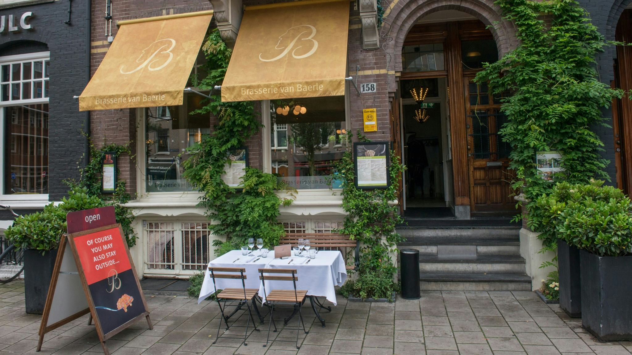 Brasserie van Baerle, Amsterdam.