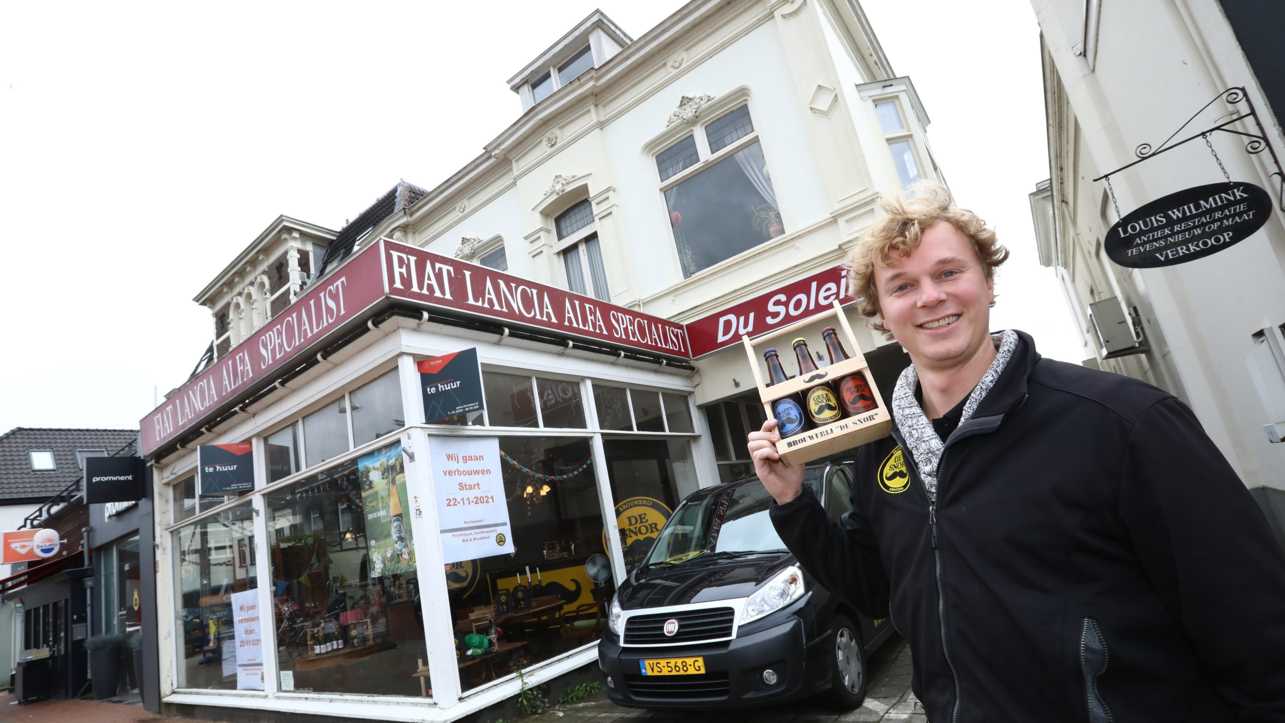 Nieuwe horeca met restaurant, proeflokaal en brouwerij