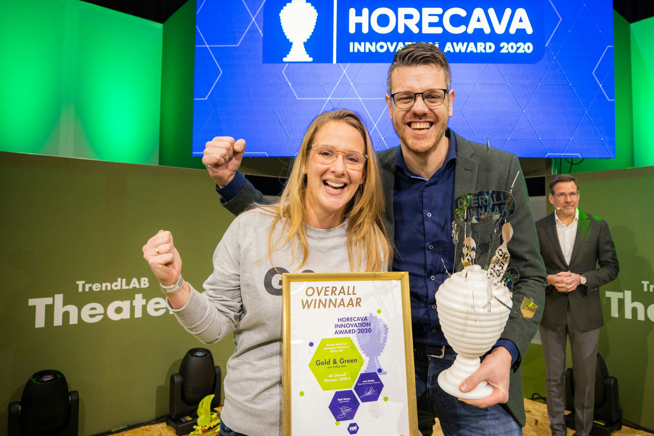 De vorige winnaar van de Horecava Innovation Award.