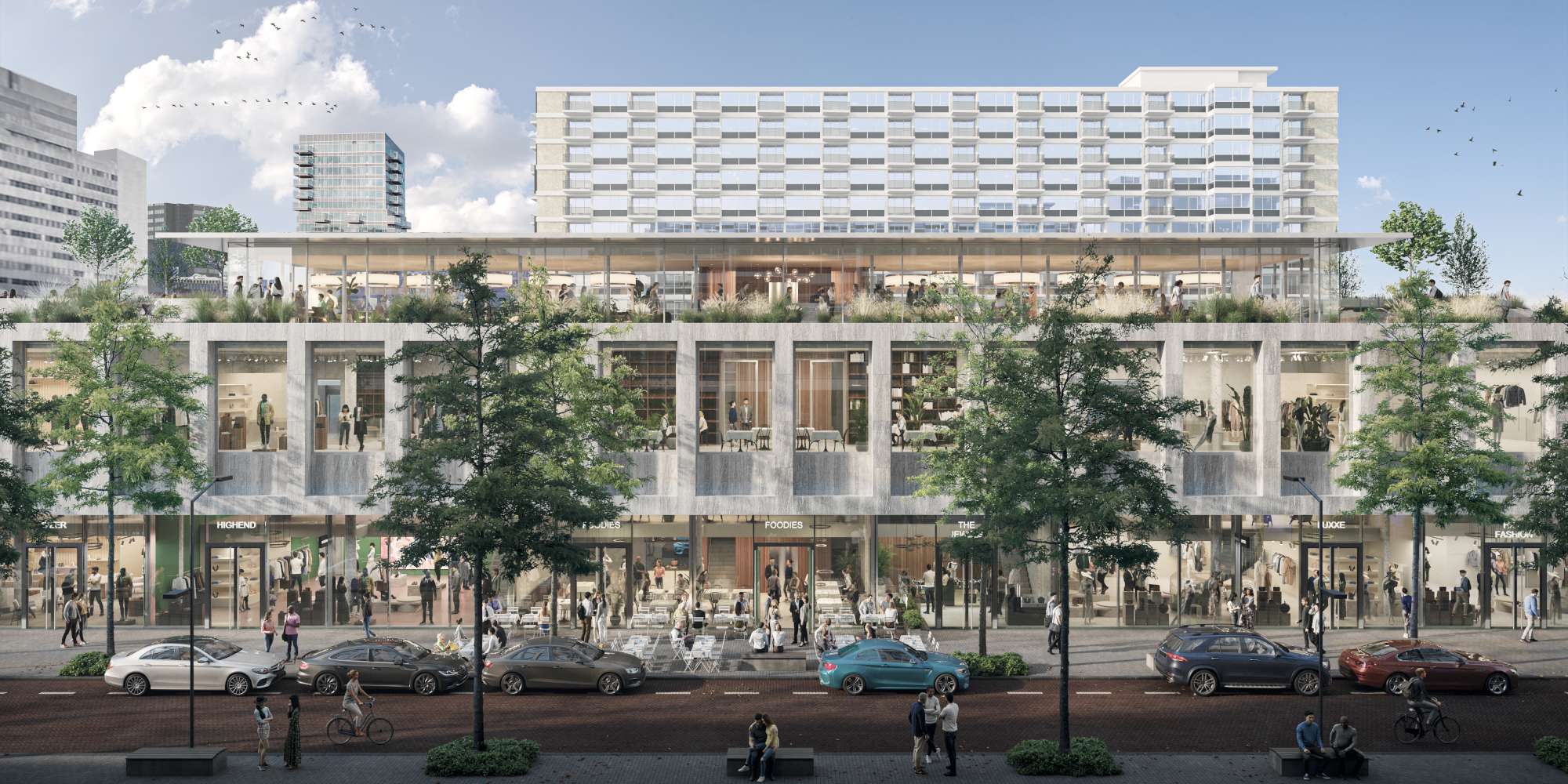 Rotterdamse The Lobby krijgt groot restaurant met daktuin