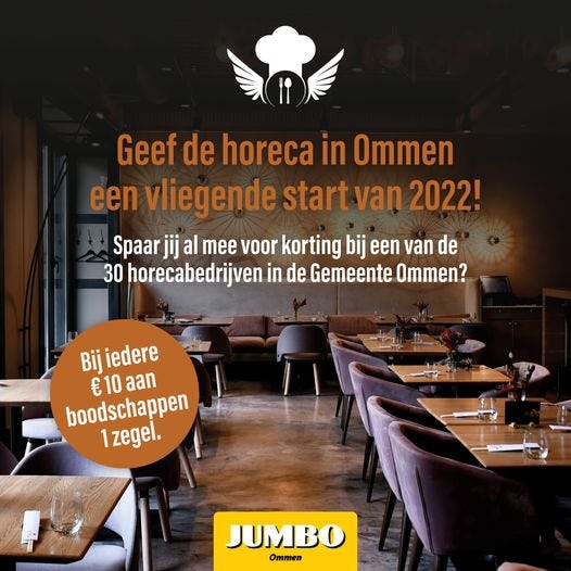 Jumbo actie voor horeca