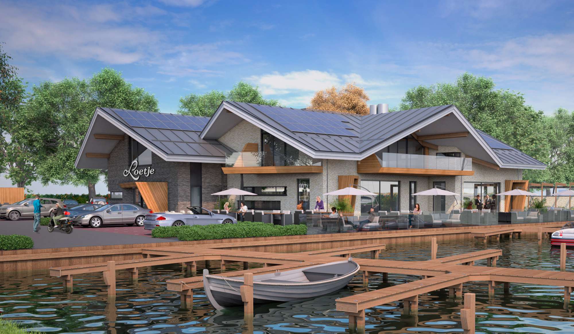 Loetje opent nieuwe locatie aan Reeuwijkse Plassen