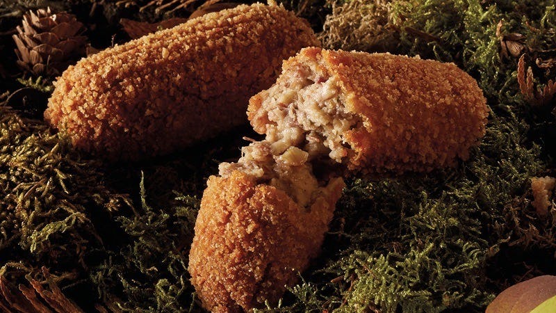 Campagne jagersvereniging: geselecteerde cafetaria's serveren wildkroket