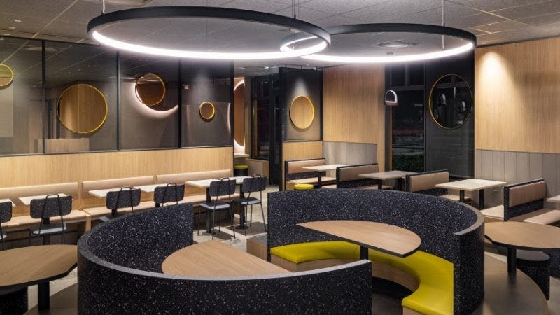 McDonald's in Tiel lanceert nieuwe interieurconcept 'Luna'