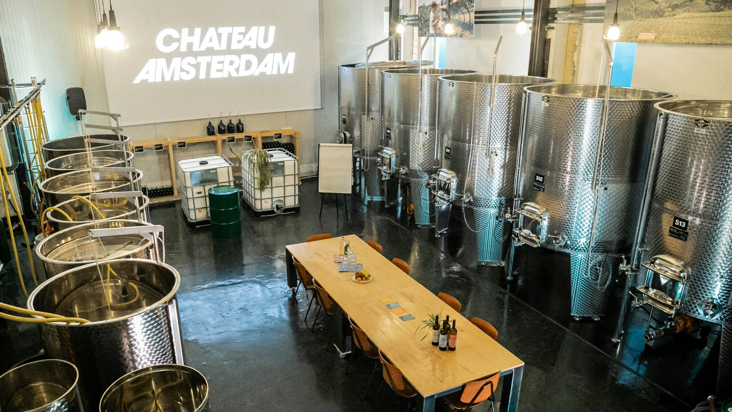 'Urban winery' Chateau Amsterdam haalt €1,5 miljoen op