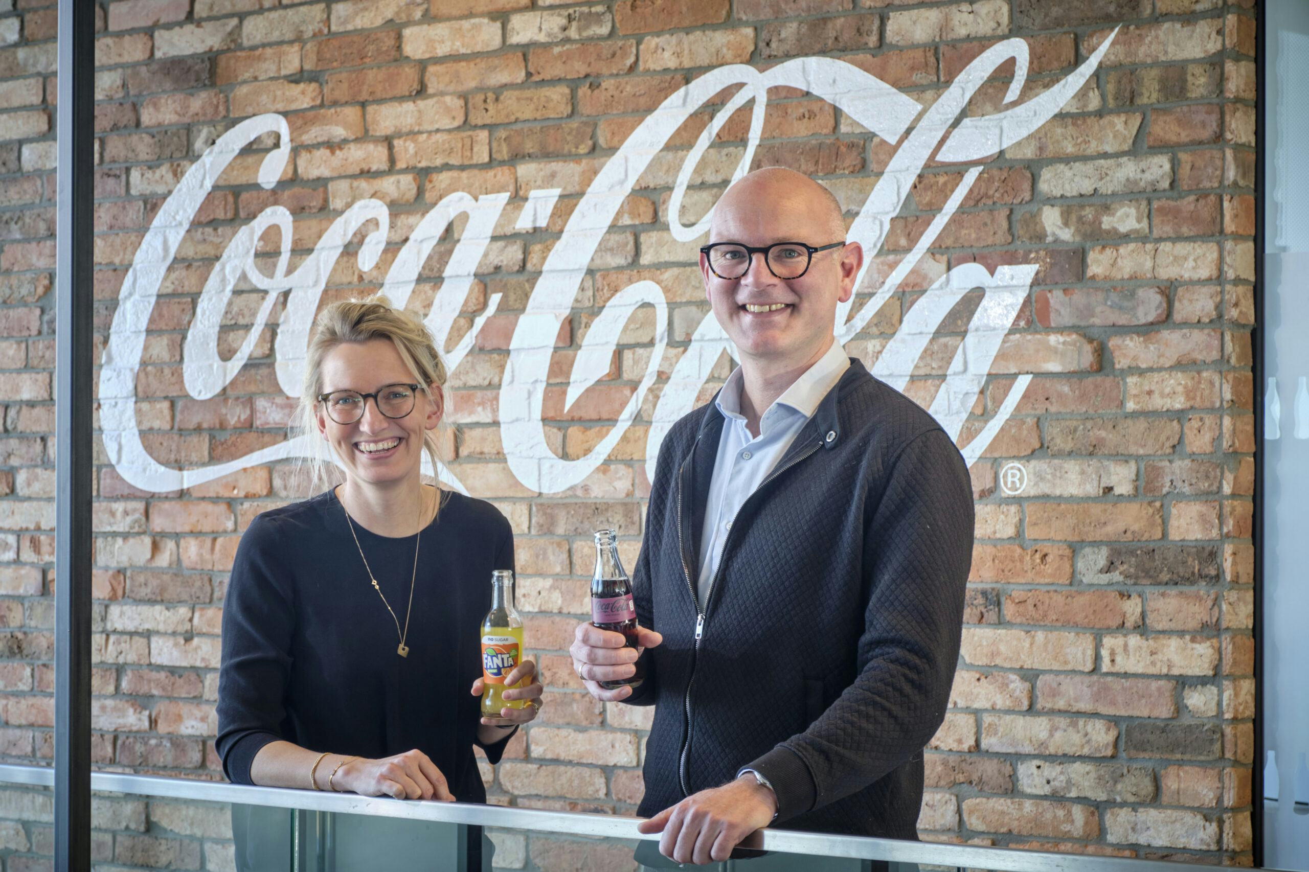 Margreet van Staalduijnen en Arjan Wiertz: ‘De campagne ‘Geen suiker, geweldige smaak’ wordt ook in horeca gelanceerd.’