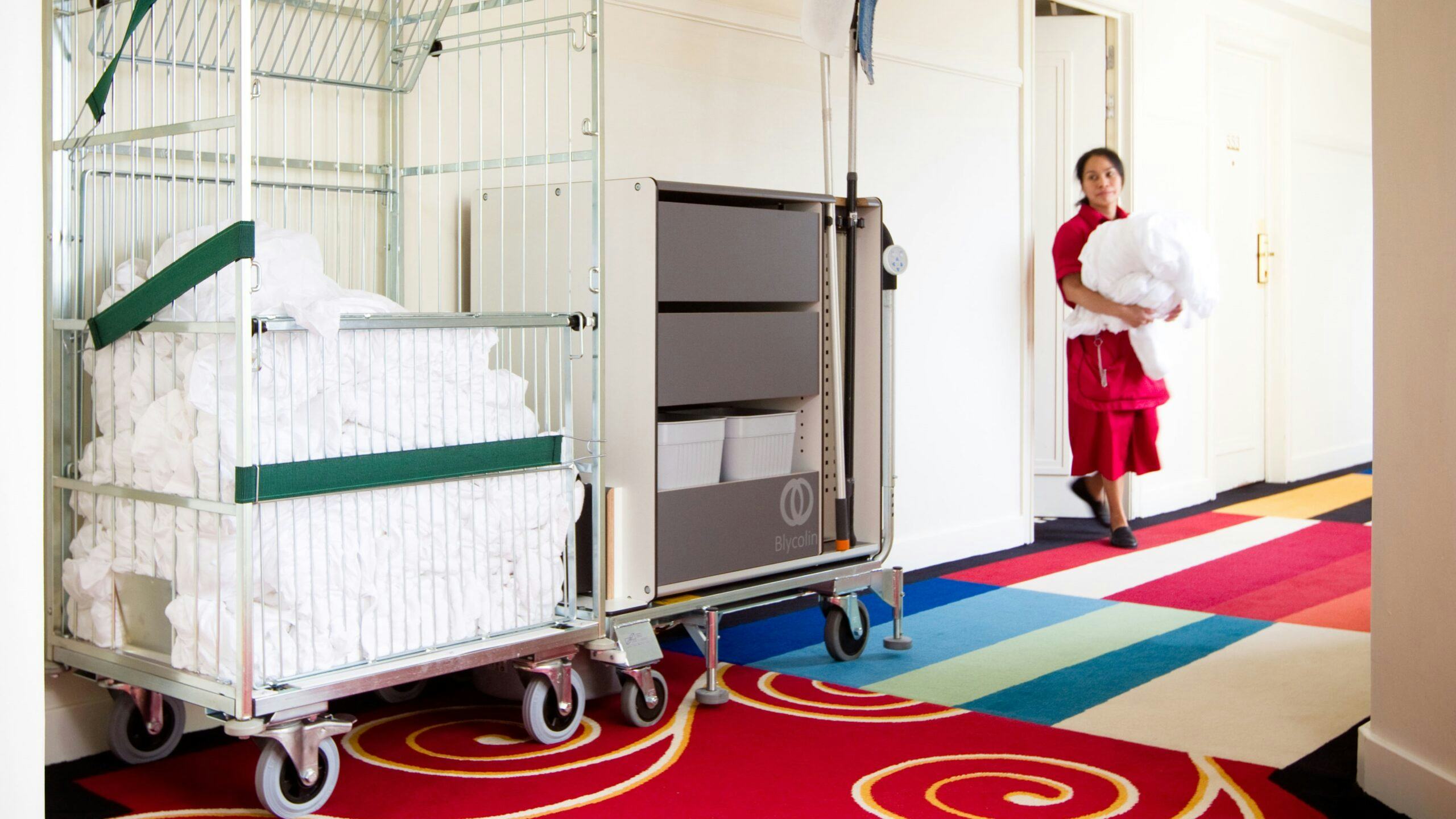 Linnenleveranciers zijn veel duurder uit om schoon goed te leveren.