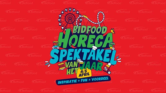 Bidfood organiseert Horeca Spektakel van het Jaar in Walibi Holland