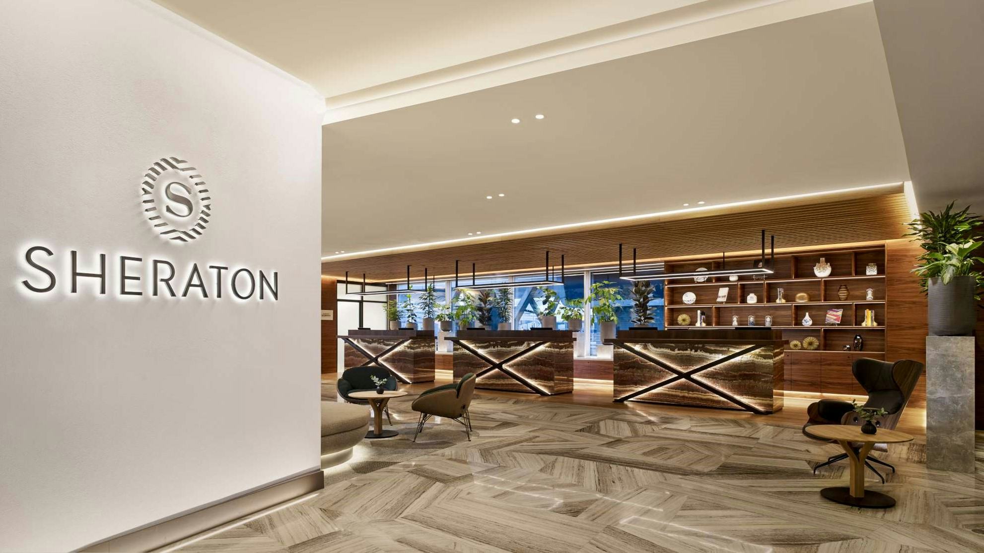 Sheraton Schiphol bij eerste in Europa met nieuw design van Marriottmerk