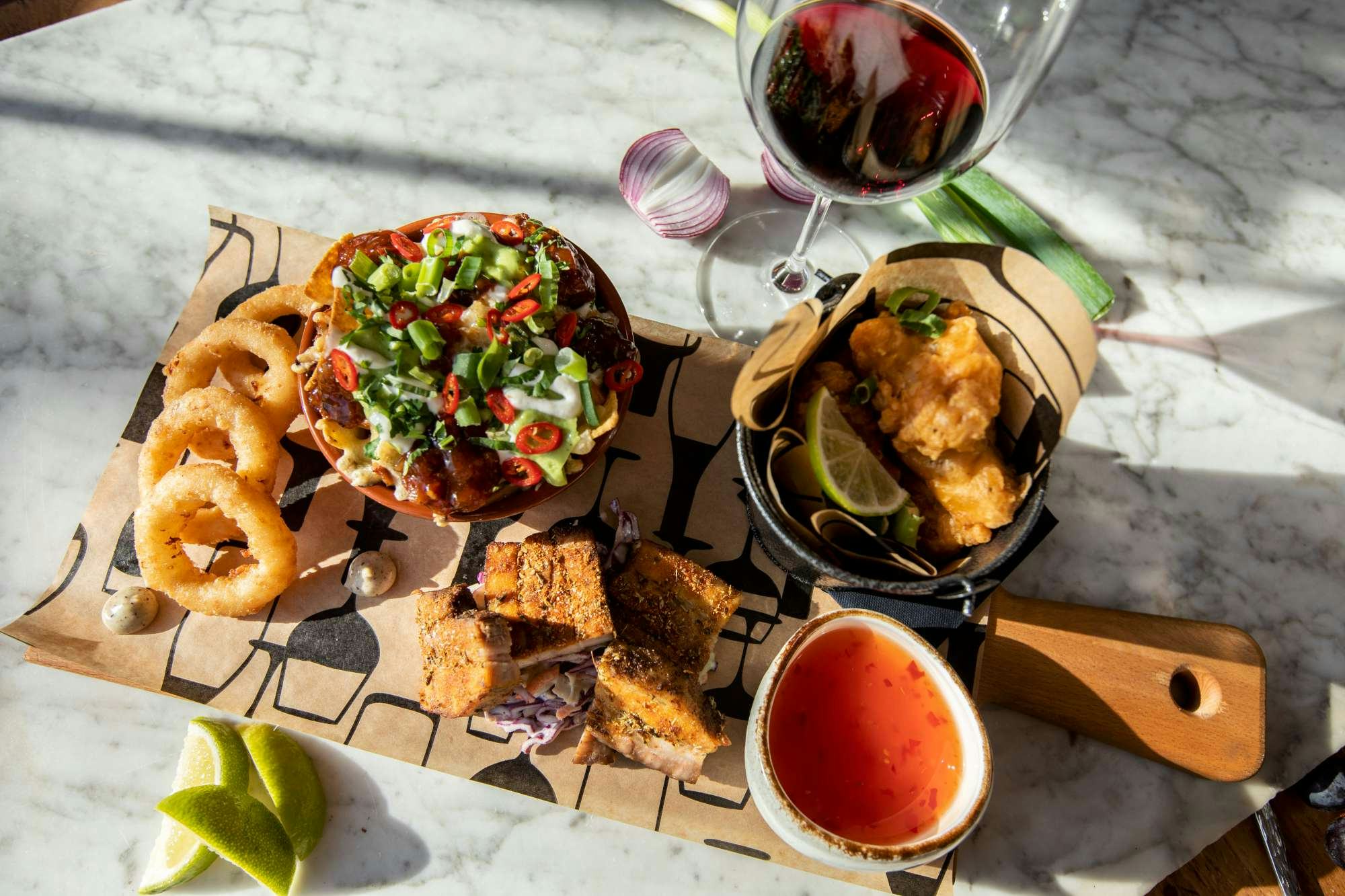 Heerlijk snack plateau voor bij de borrel!