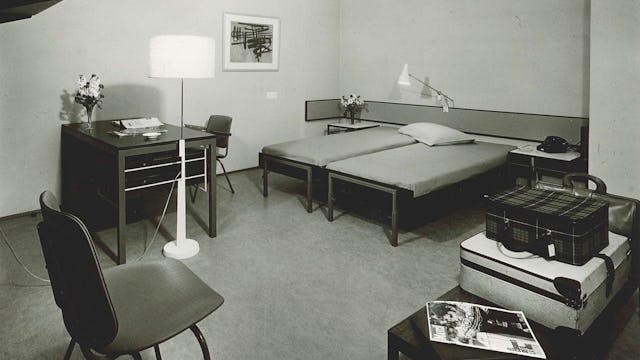 Kamer in Casa400 in de jaren '60