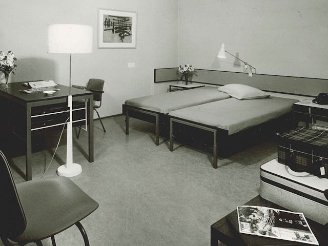 Kamer in Casa400 in de jaren '60