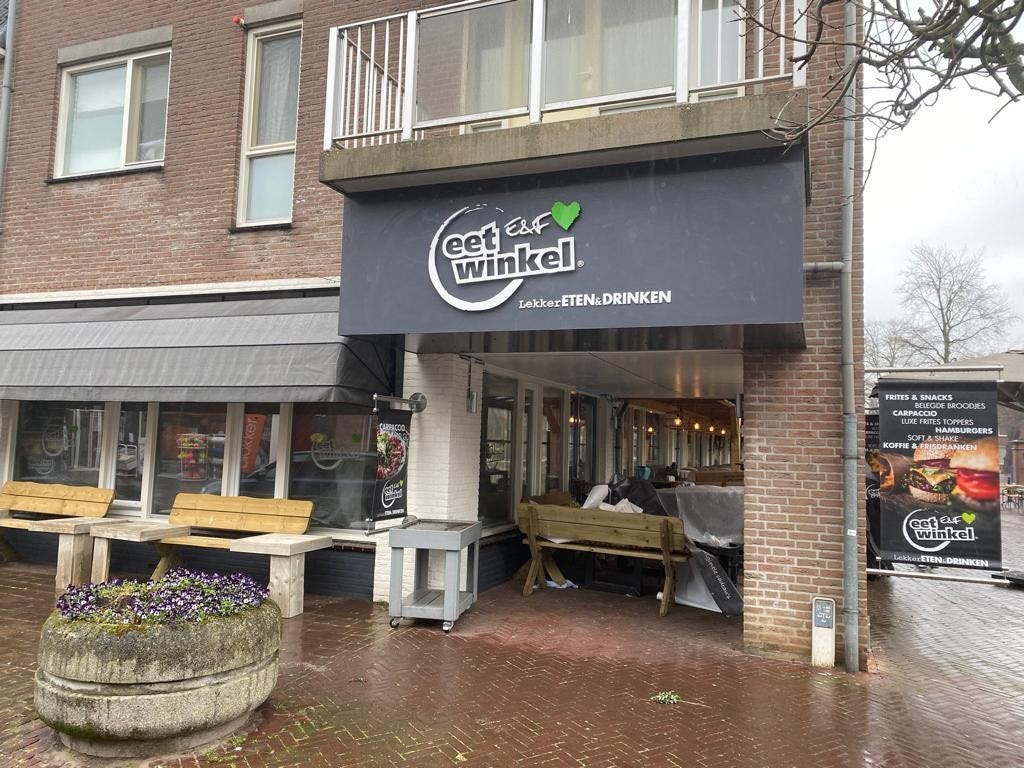 Eetwinkel E&F geopend