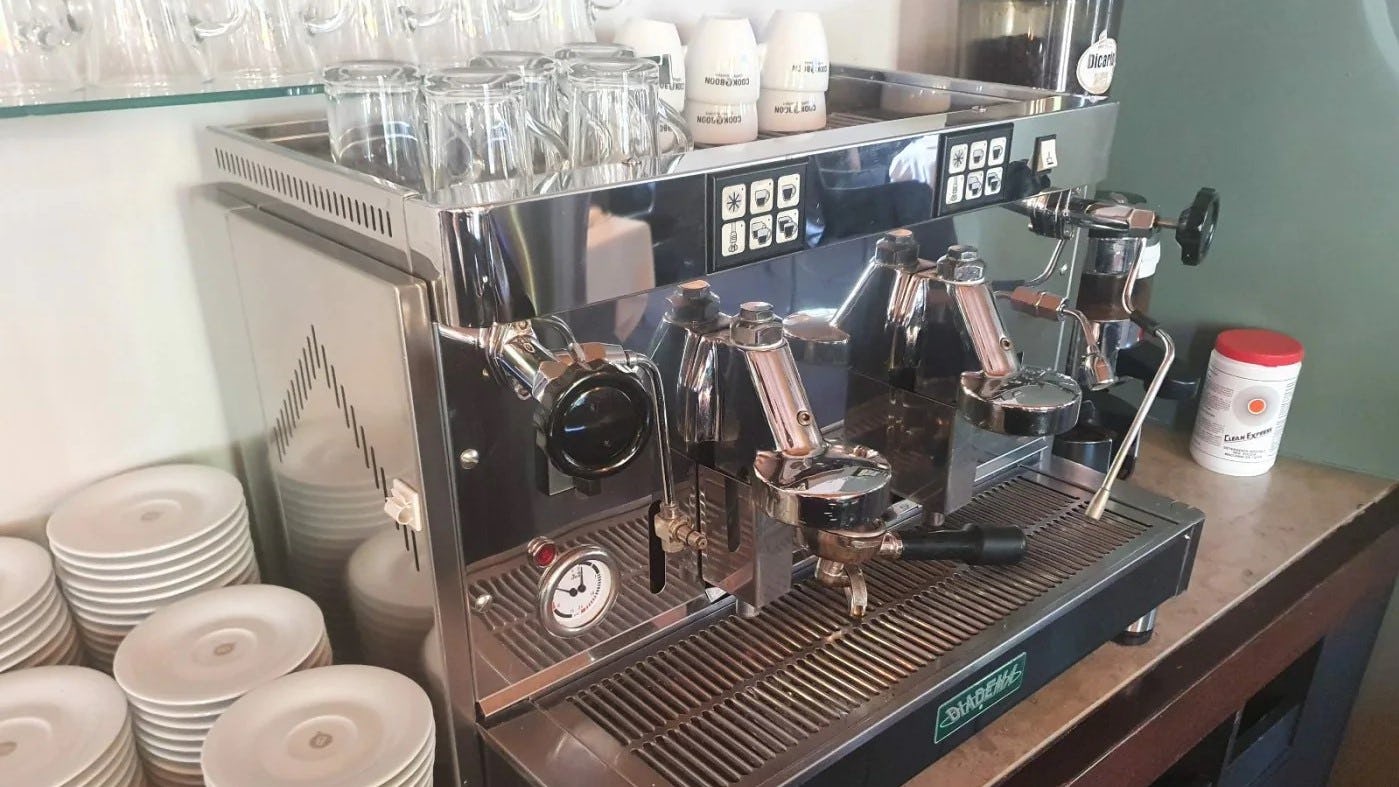 Op deze espressomachine wordt tot nu toe het meest geboden. 