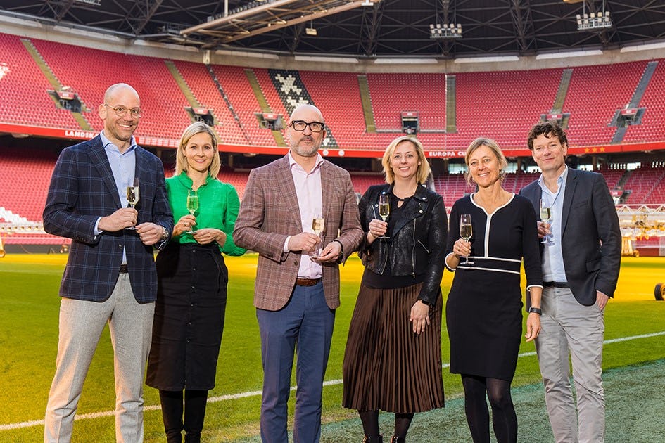 Hutten nieuwe eventcateraar  Johan Cruijff ArenA