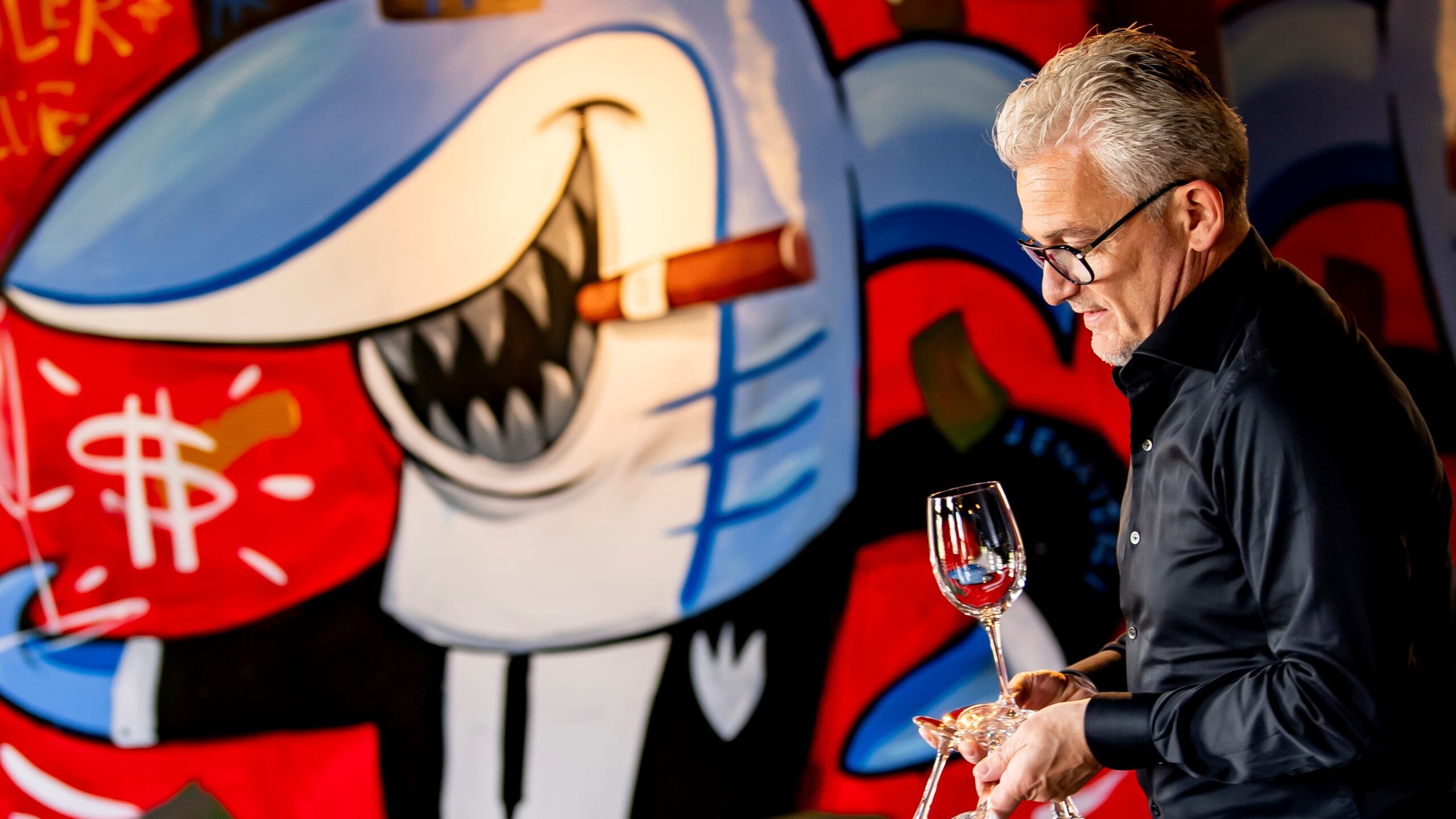 Willem Rooijakkers, restaurantmanager van The Harbour Club Eindhoven