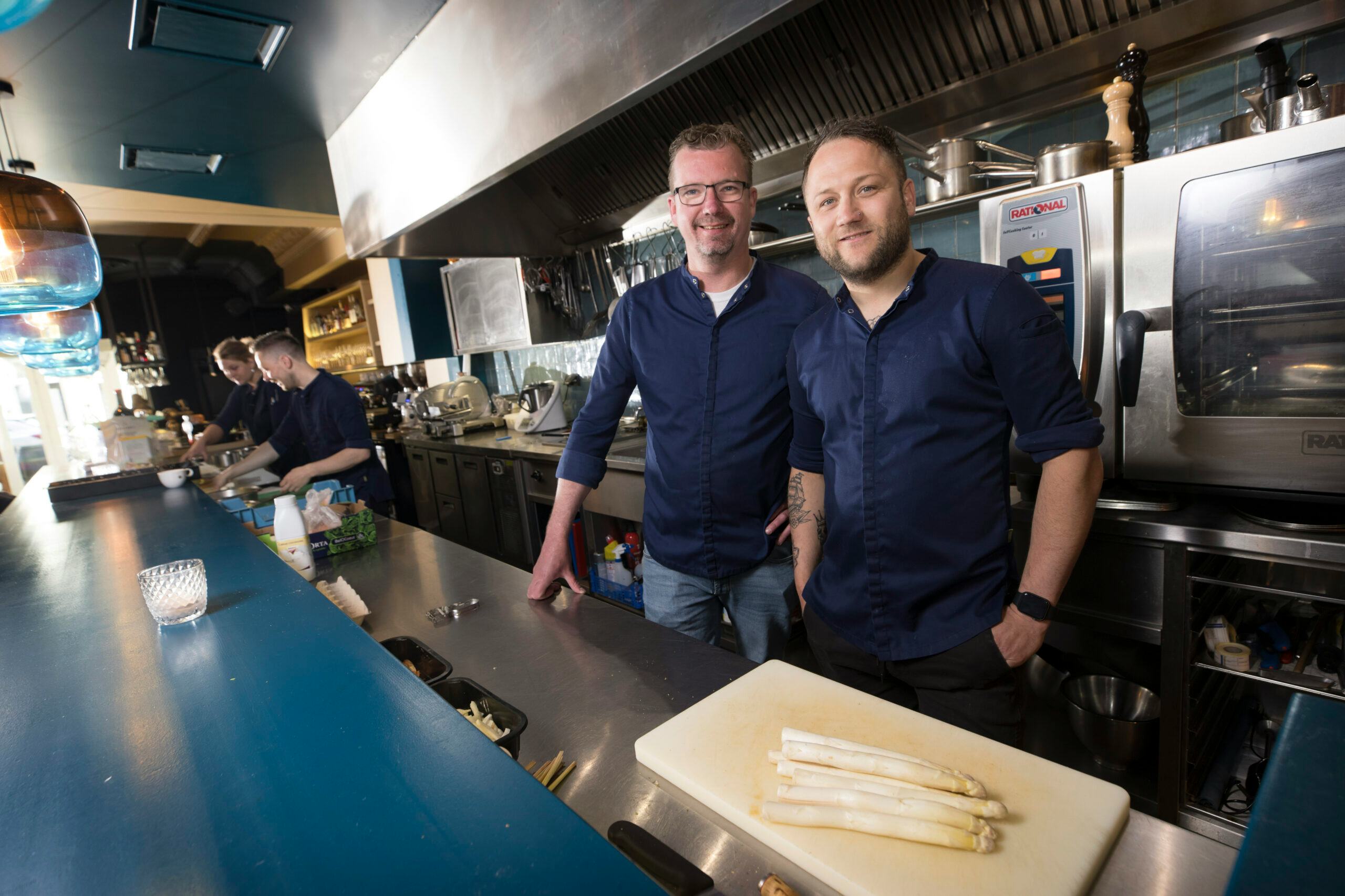 Patrick Elzinga (l) en Robert Poel.