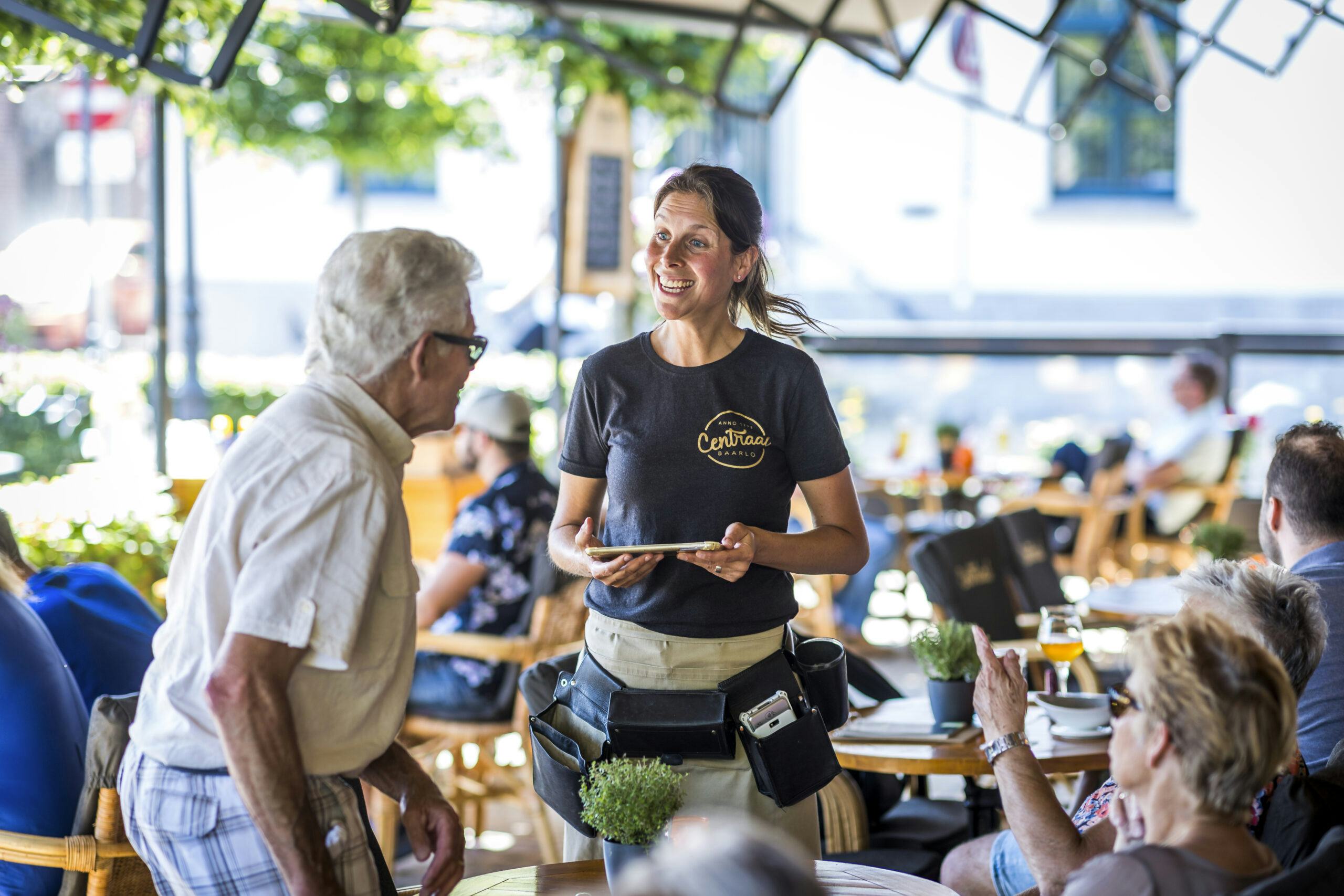 Perfect voorbereid op terrasseizoen: Centraal Baarlo heeft succesformule