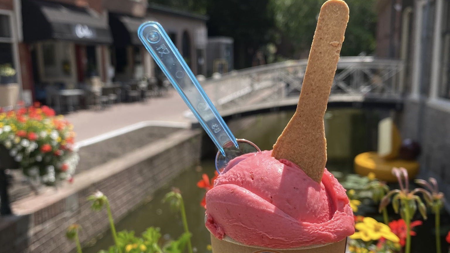 David's Gelato test eetbare ijslepels: 'Wil graag pionieren'￼