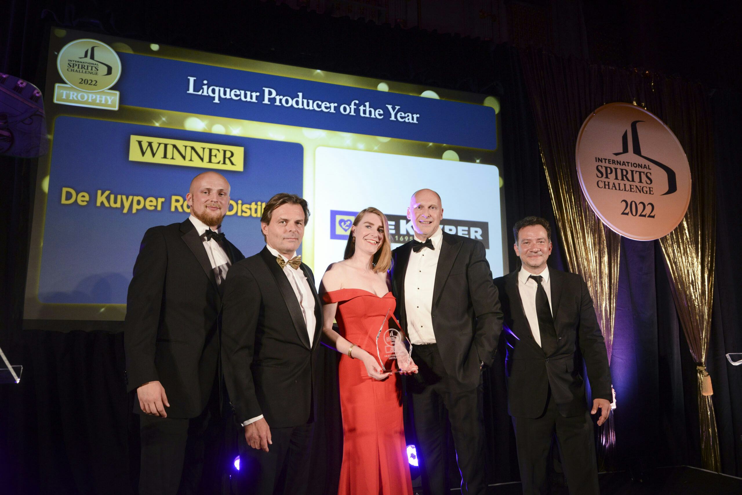 De Kuyper voor vierde jaar op rij 'Liqueur Producer of the Year'