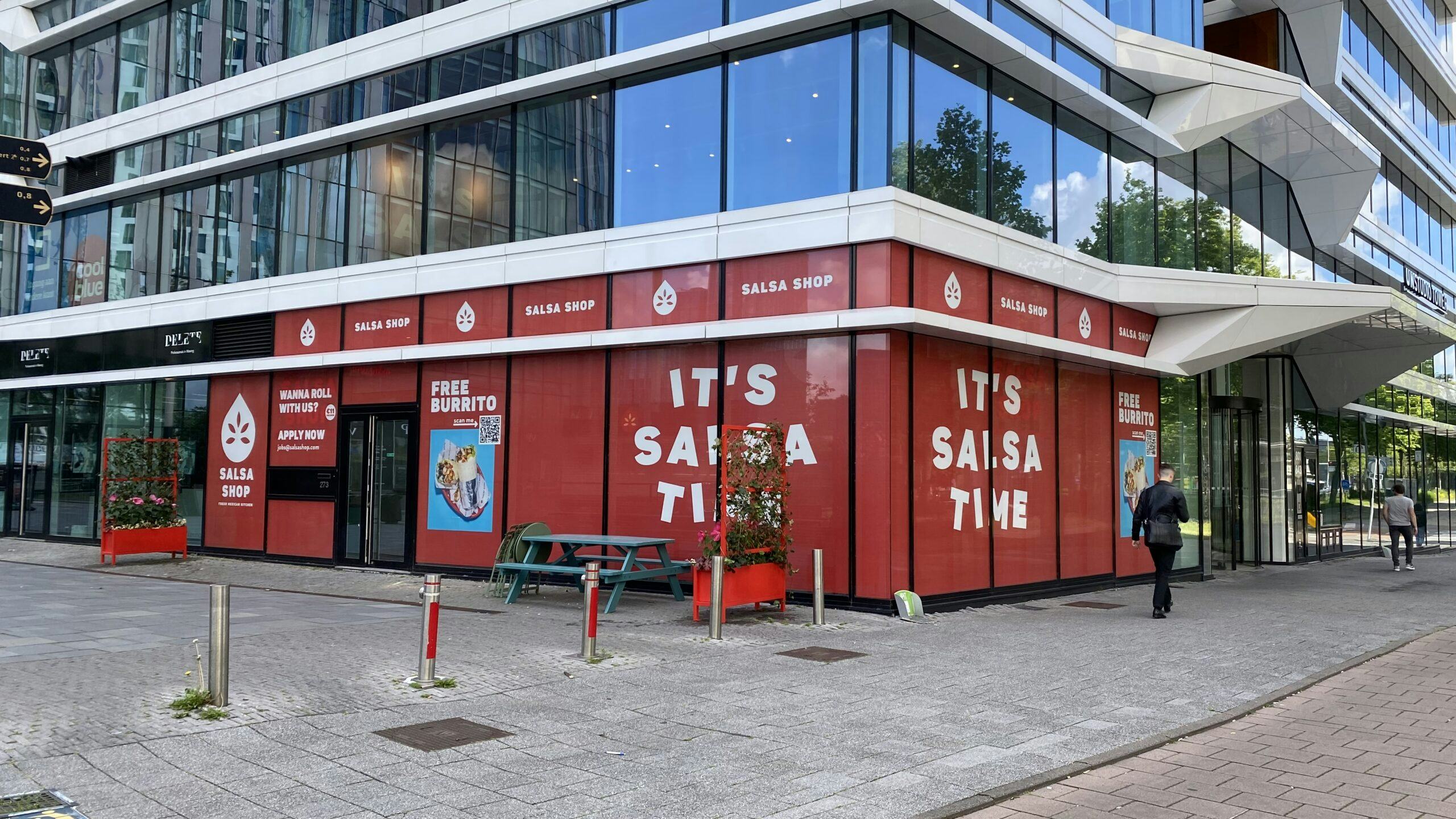 Nieuwe Salsa Shop met 30 zitplaatsen