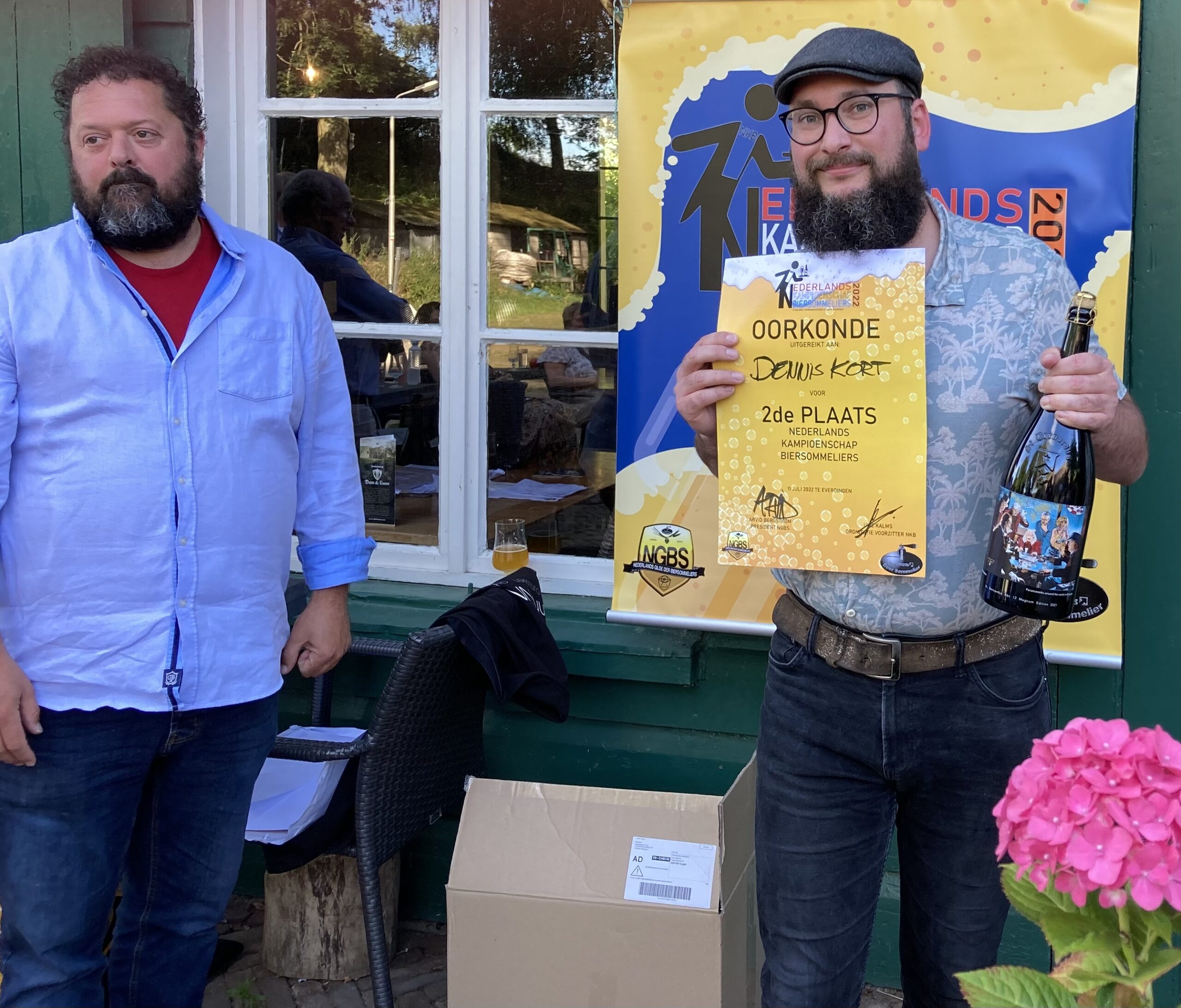 Evenals op de eerste editie een tweede plek voor Oldskool-brouwer Dennis Kort.
