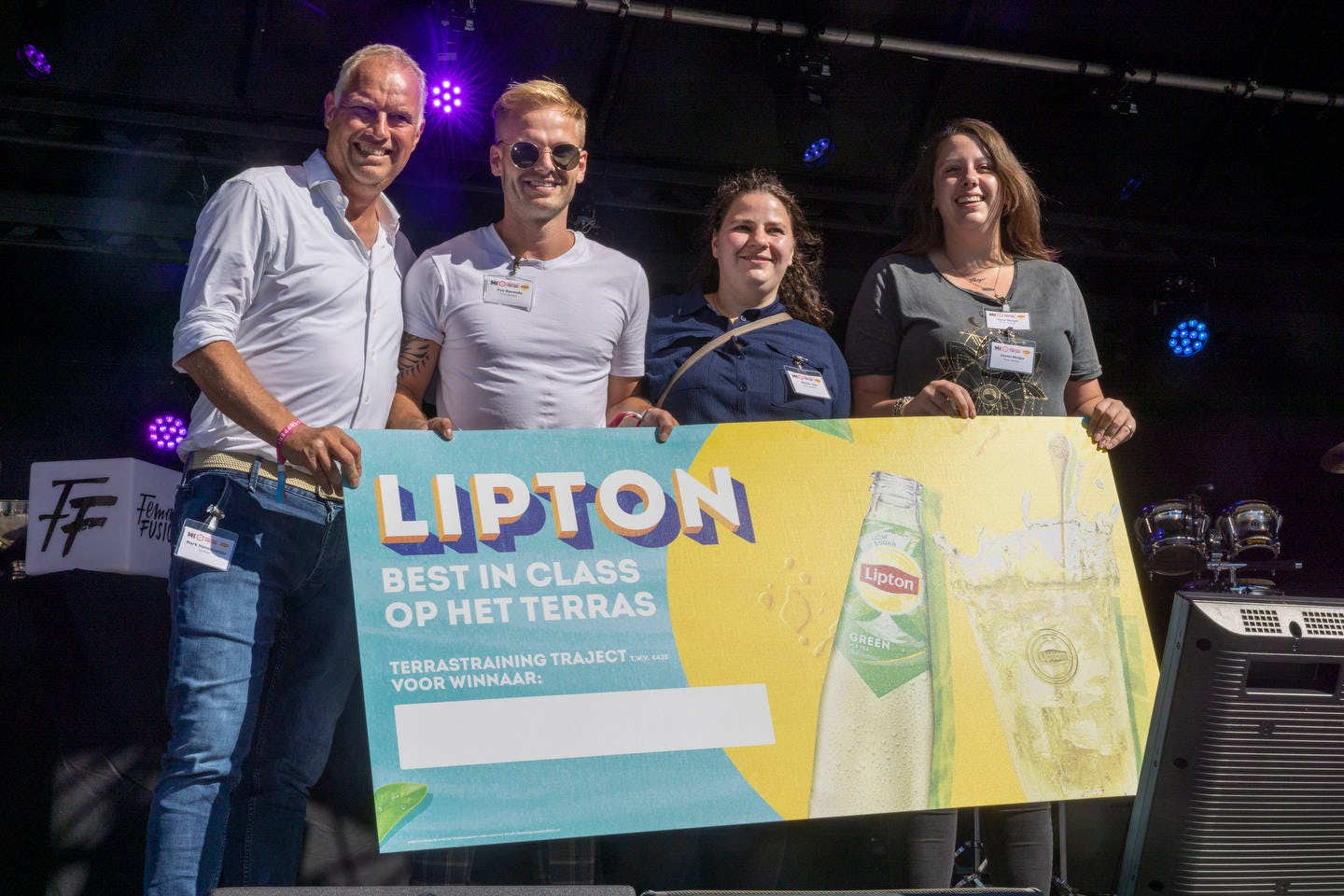 Prins Hendrik Oosterend wint Lipton Terrastraining Terras