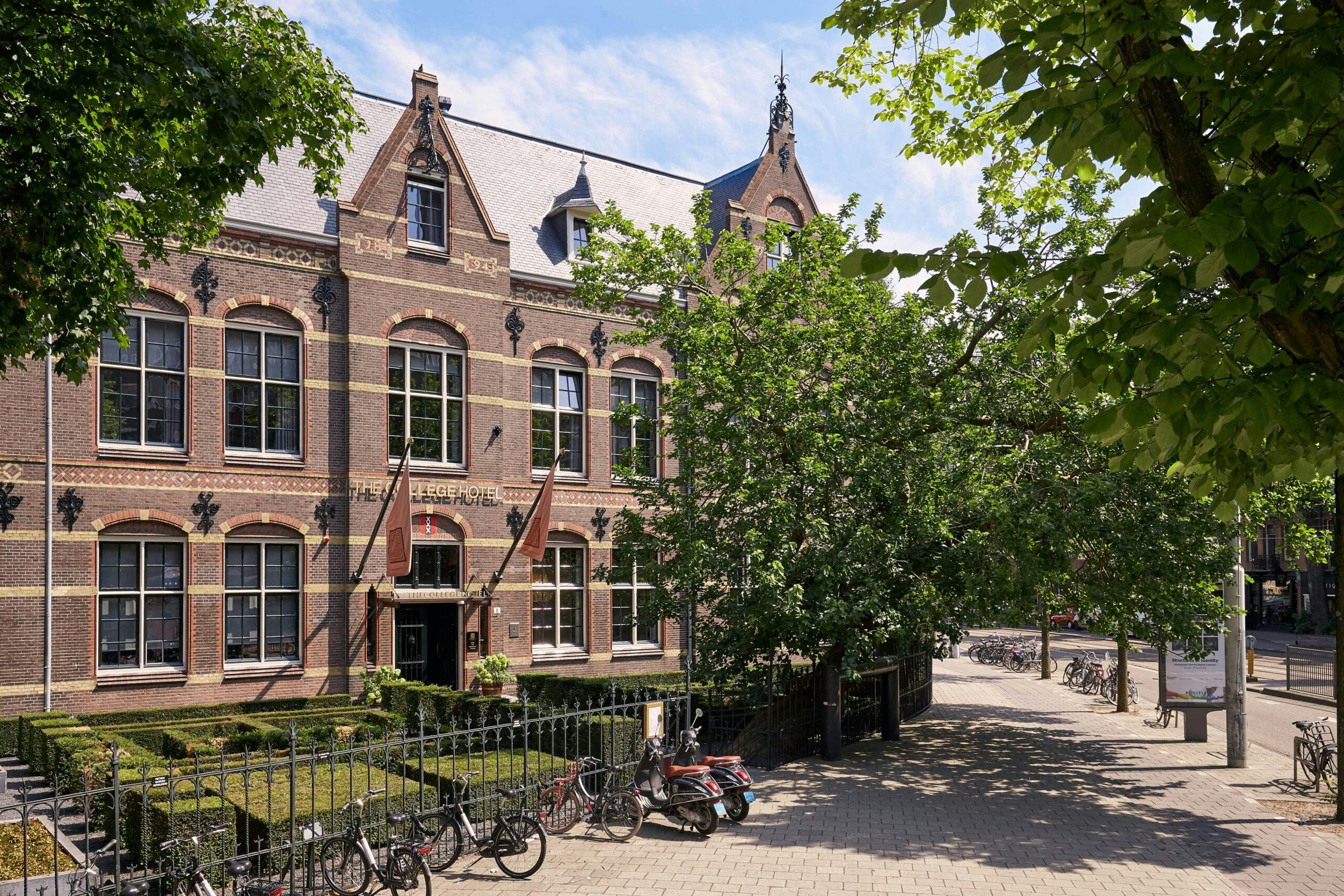 Het College Hotel in Amsterdam. 