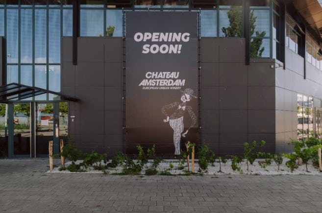 Chateau Amsterdam opent in urban winery van 3000 m2