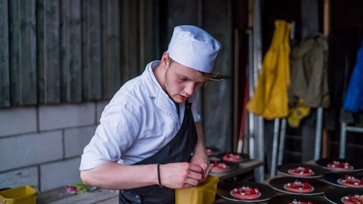 Young Chef Award 2022 deelnemer Teun van Berlo