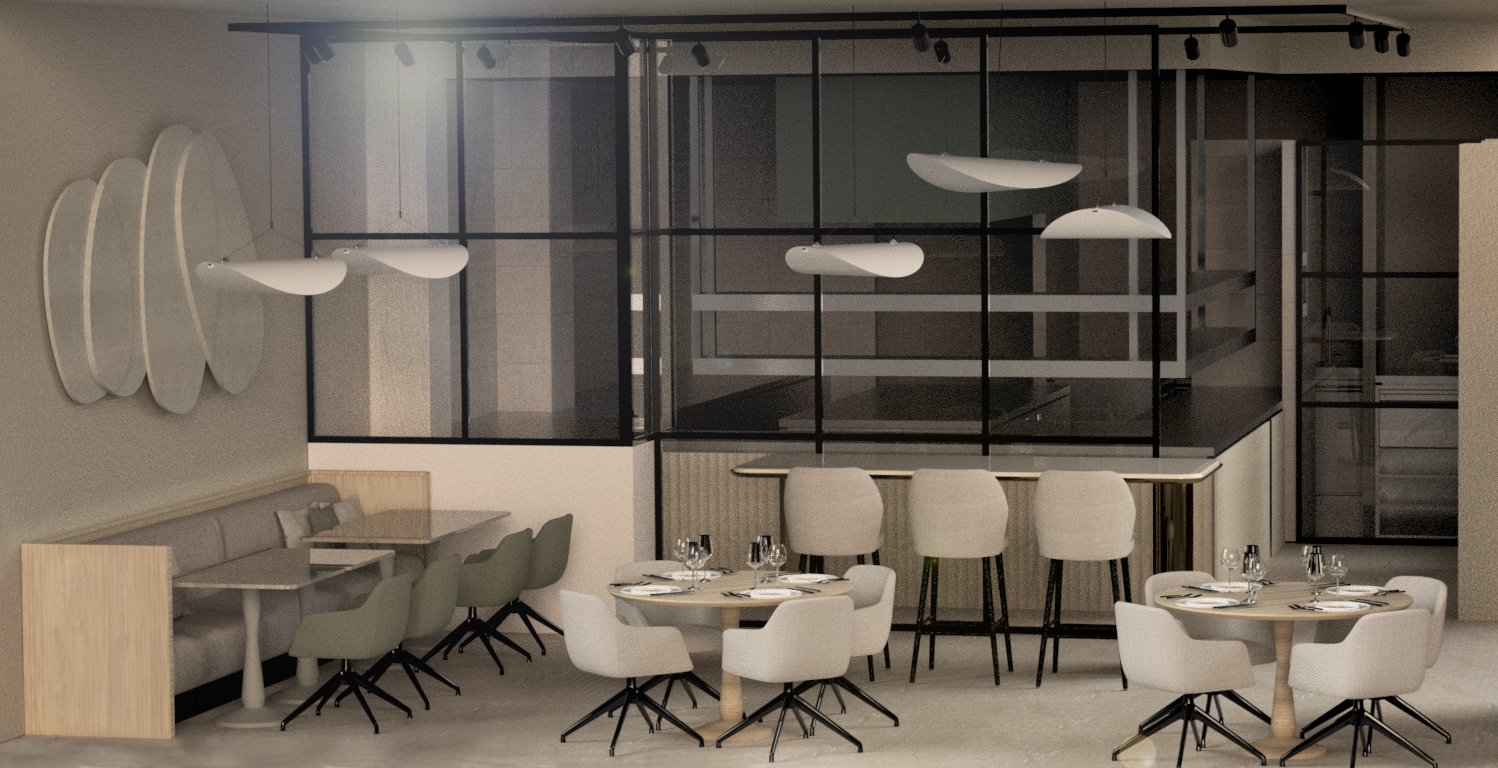 Visuals van het interieur van ontwerper: Manon de Groot.