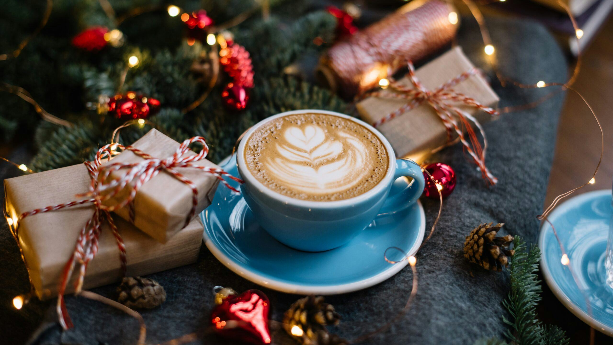 en kerstkoffie: inspiratie de koffiekaart rond de feestdagen
