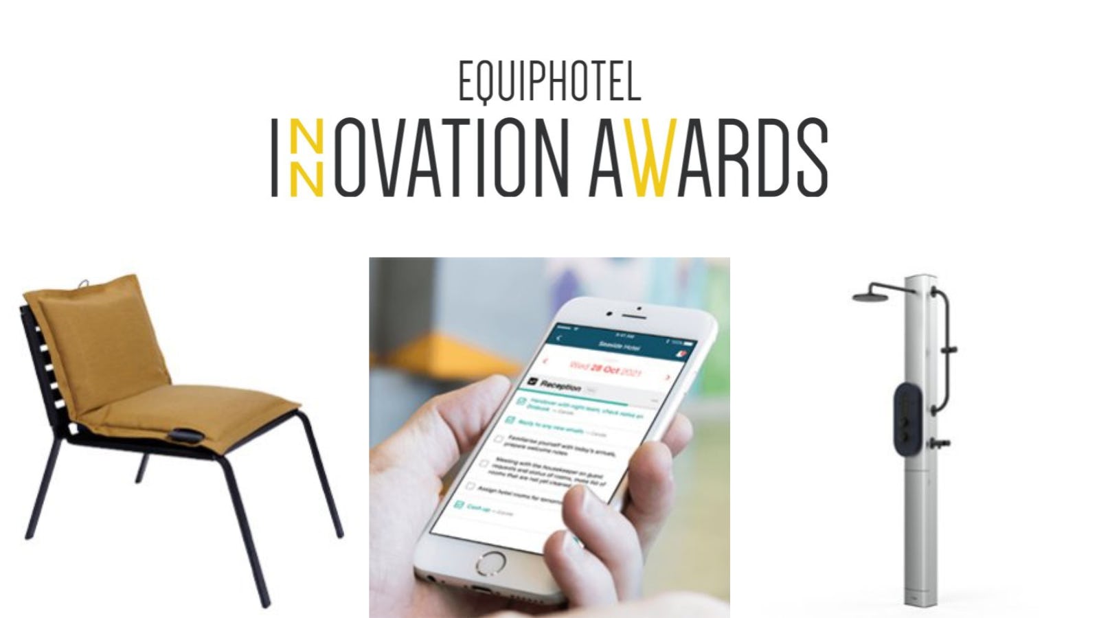 9 winnaars van de EquipHotel 2022 Innovation Awards