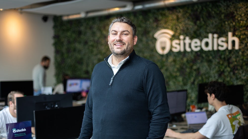 Ernstjan Brouwer, co-founder Sitedish.