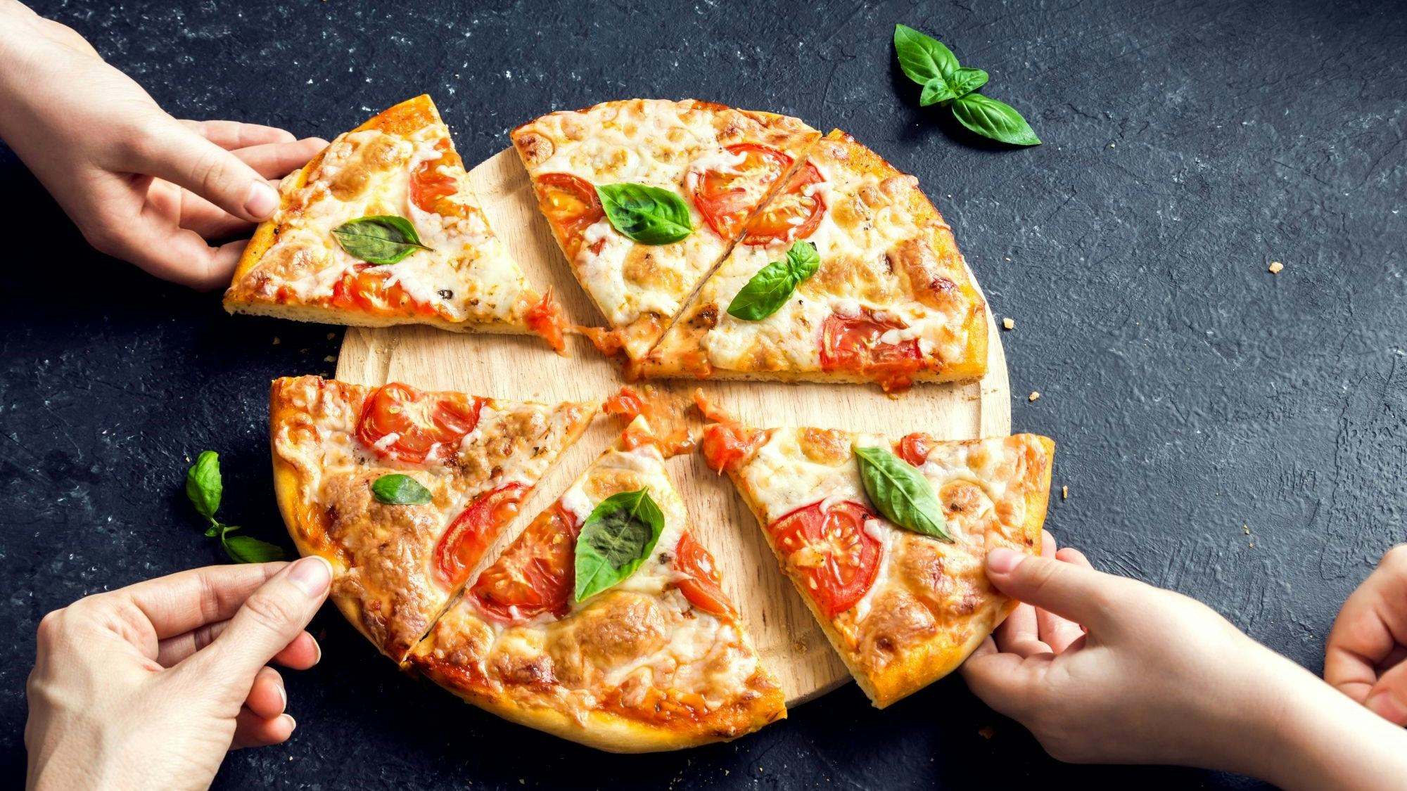 De pizza Margherita is het meest besteld bij Thuisbezorgd in 2025.