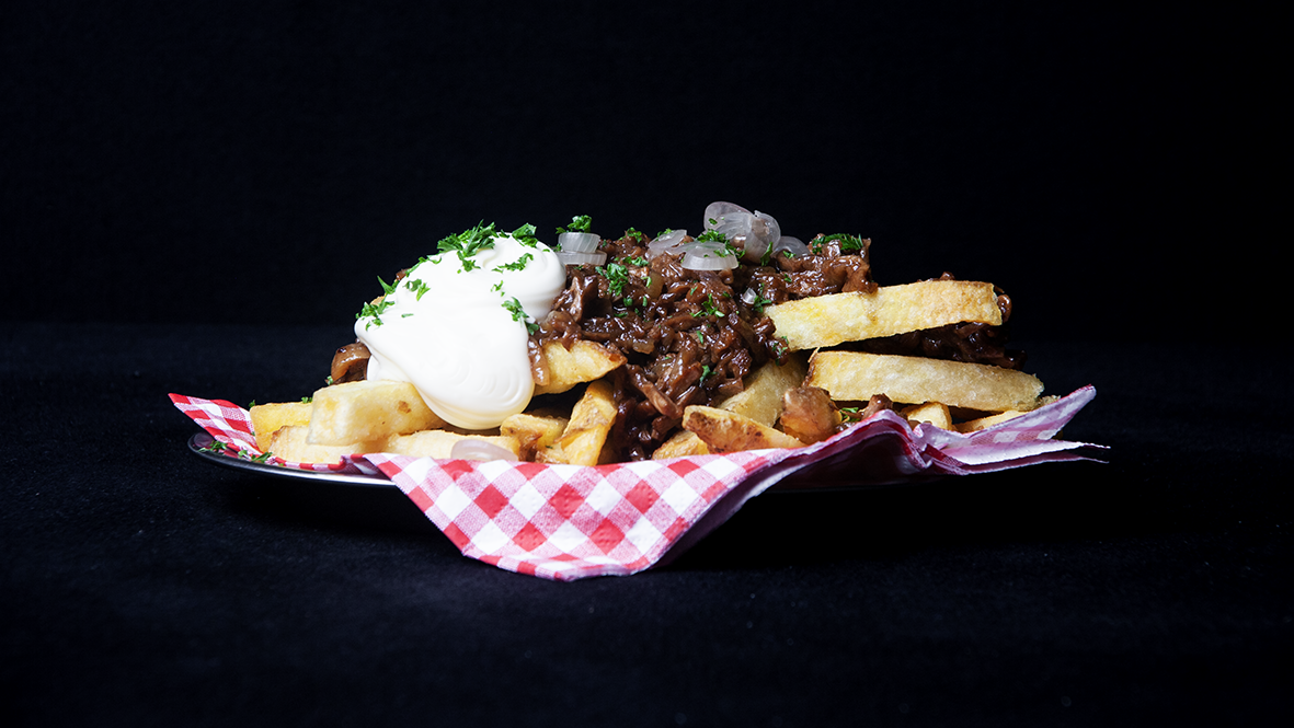 Fries from the Future, het winnende gerecht. Fotograaf: Tamara Verheij