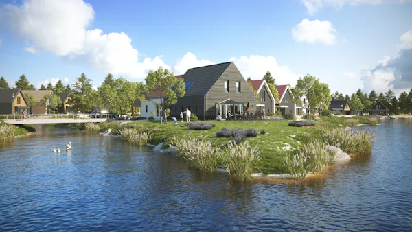 Nieuw park Dormio: privézwembaden en hondenwoningen