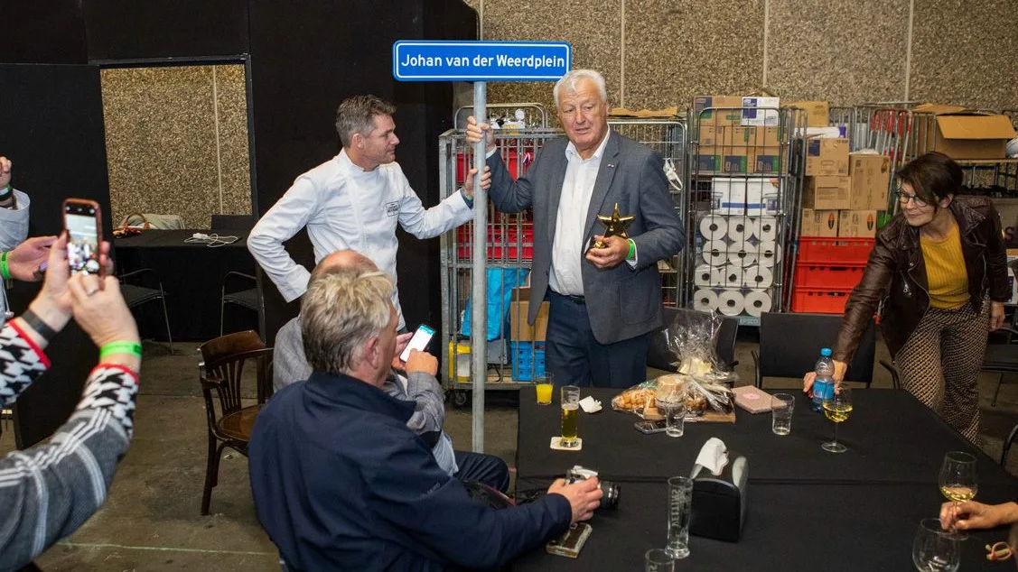 Bernd Beekman (links) en Johan van der Weerd. Foto: Tamara Verheij, Inbeeldt.